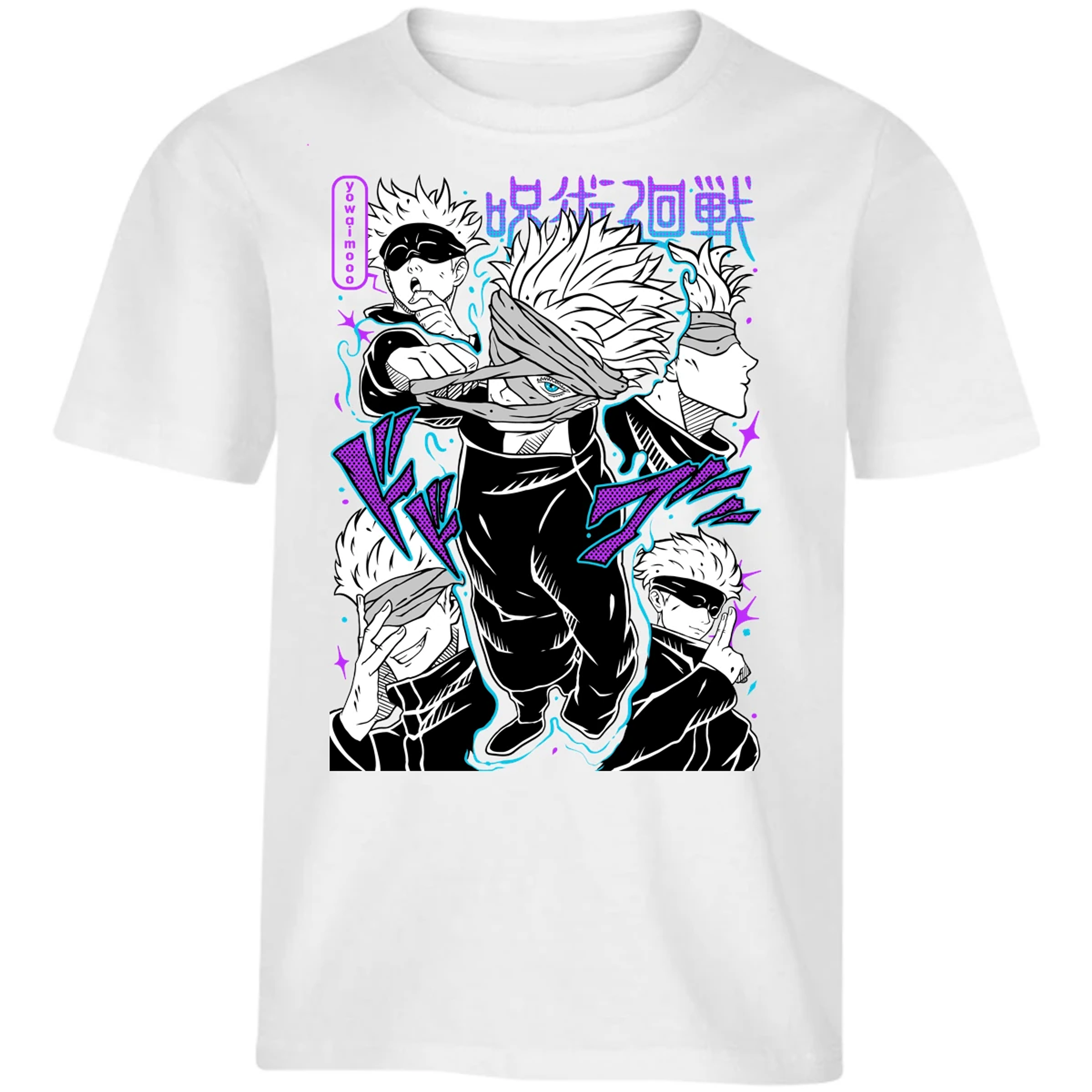 Playera Jujutsu Kaisen Gojo Eye para Niño 6