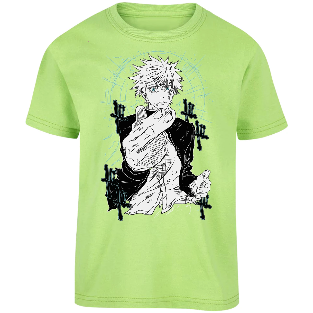 Playera Jujutsu Kaisen Gojo Basic para Niño 5