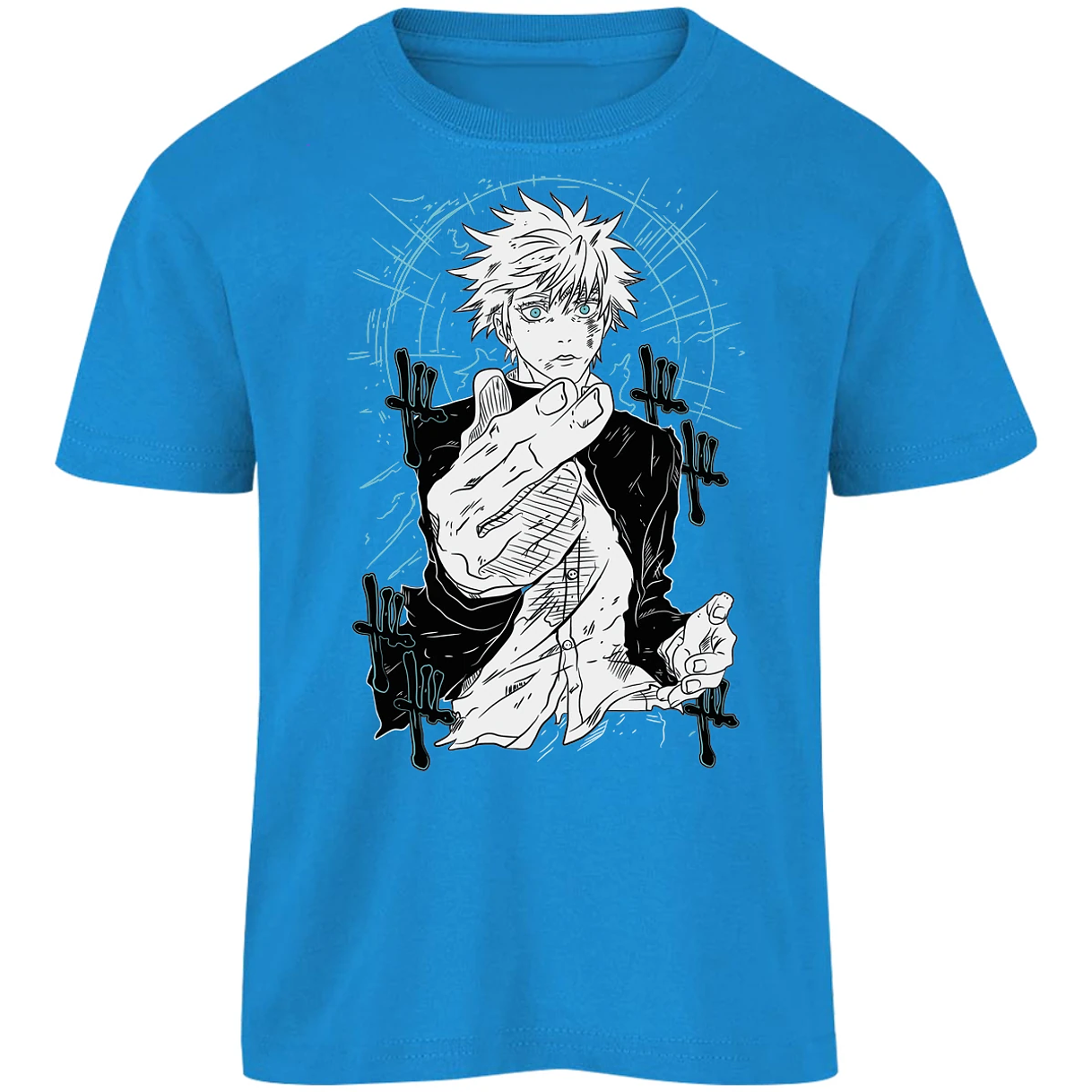 Playera Jujutsu Kaisen Gojo Basic para Niño 16