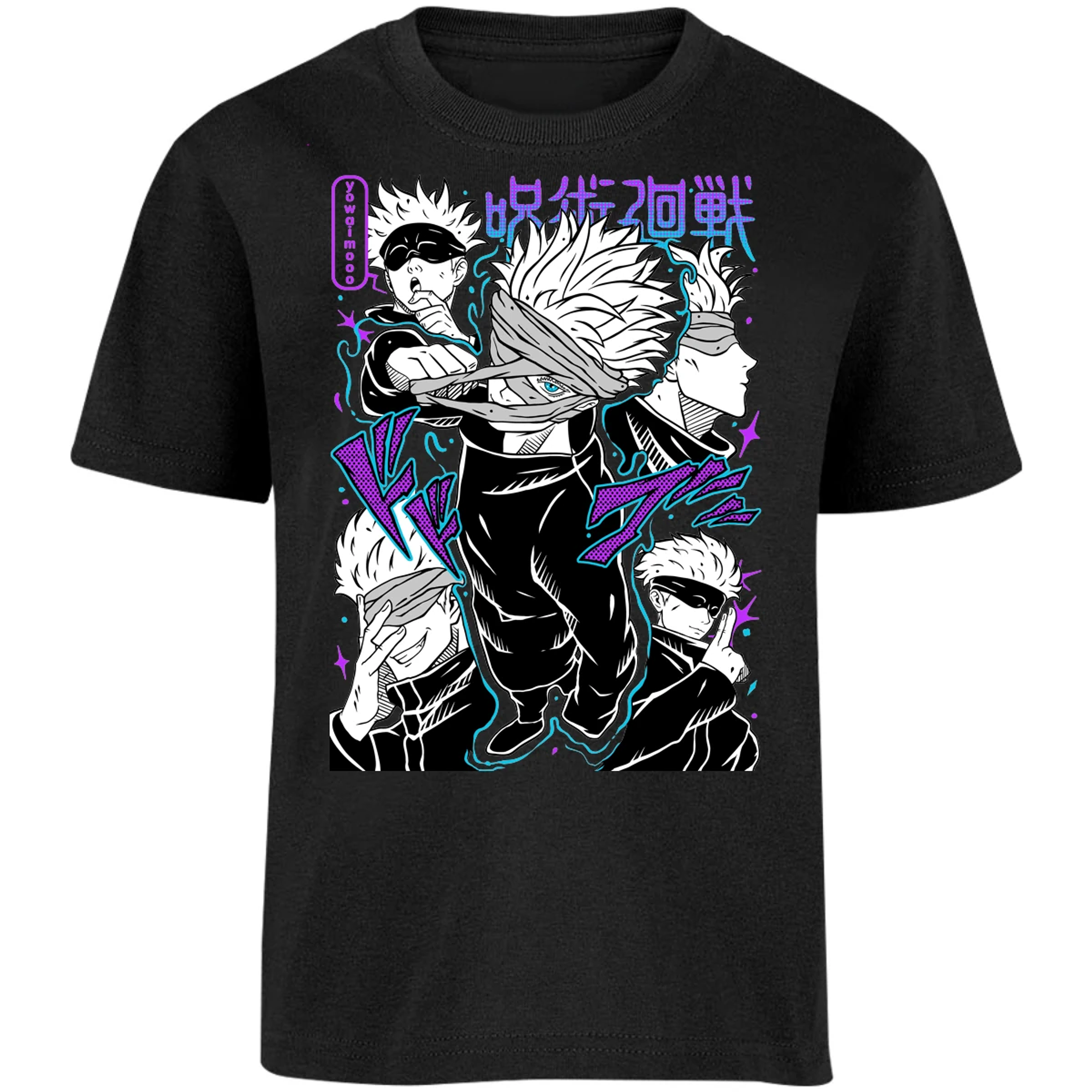Playera Jujutsu Kaisen Gojo Eye para Niño 8