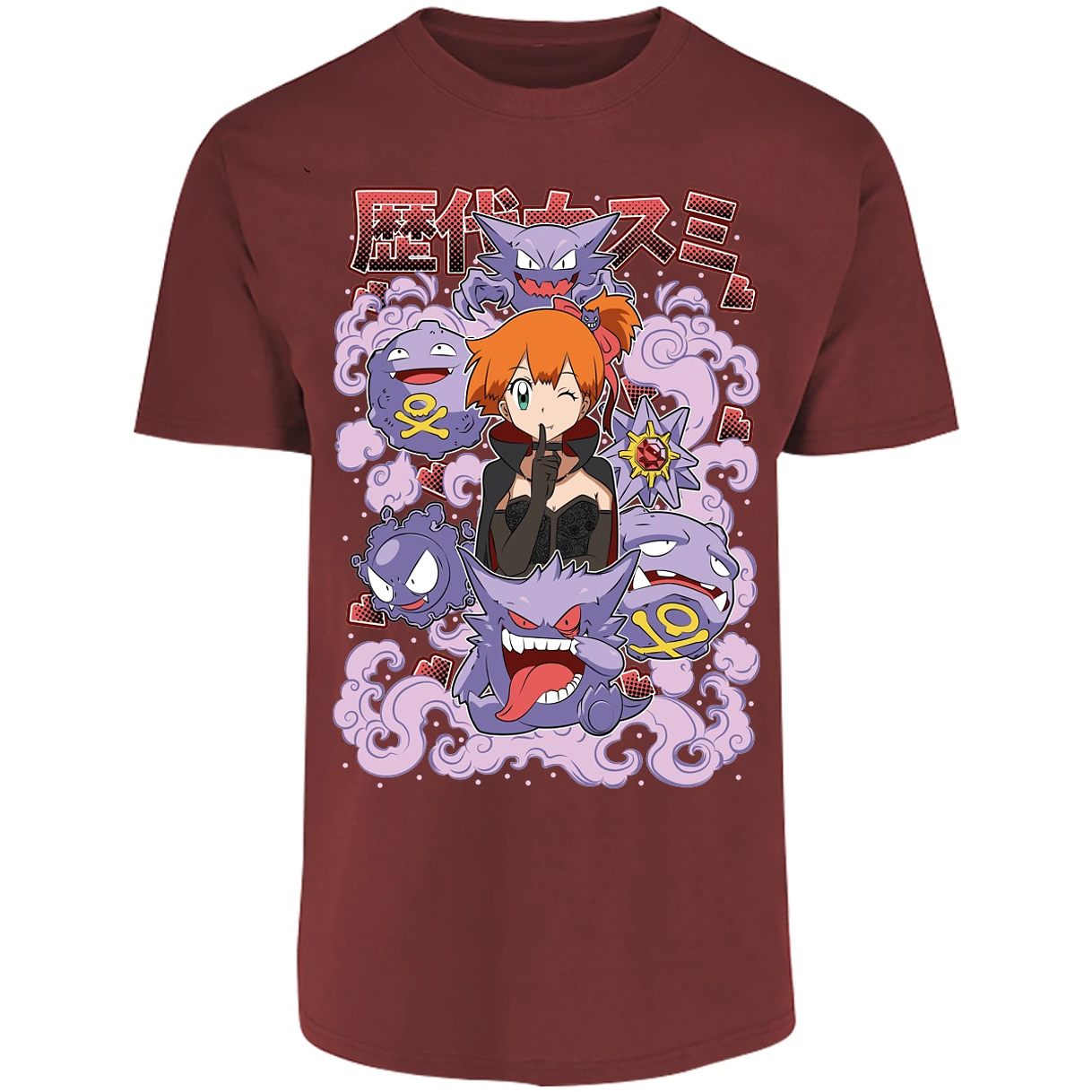 Playera Halloween Misty Halloween Pokemon para Adulto 27