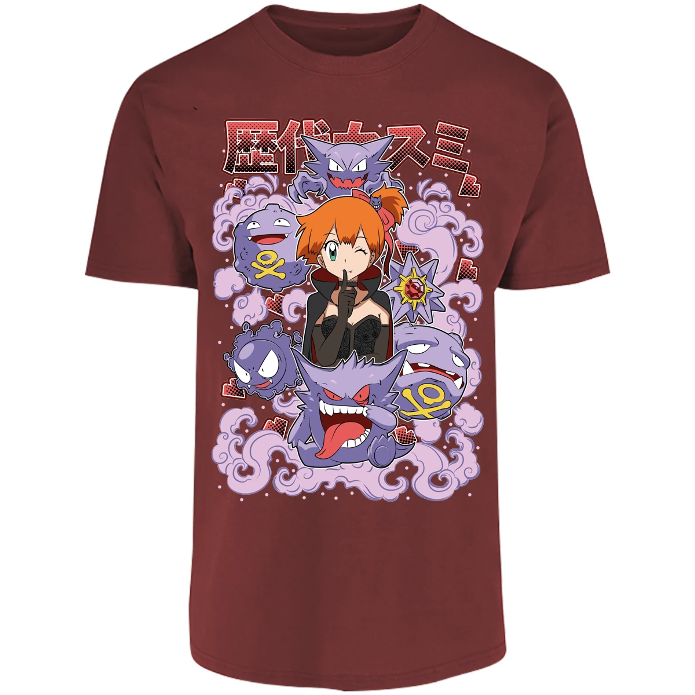 Playera Halloween Misty Halloween Pokemon para Adulto 27