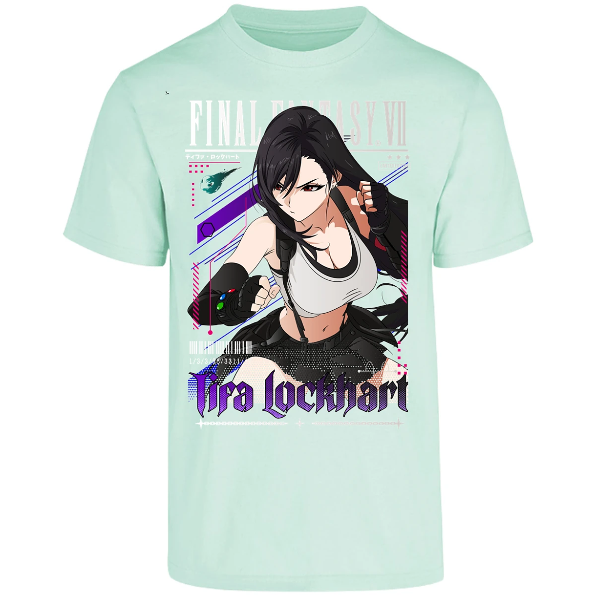 Playera Final Fantasy Vii Tifa Lockhart para Adulto 17