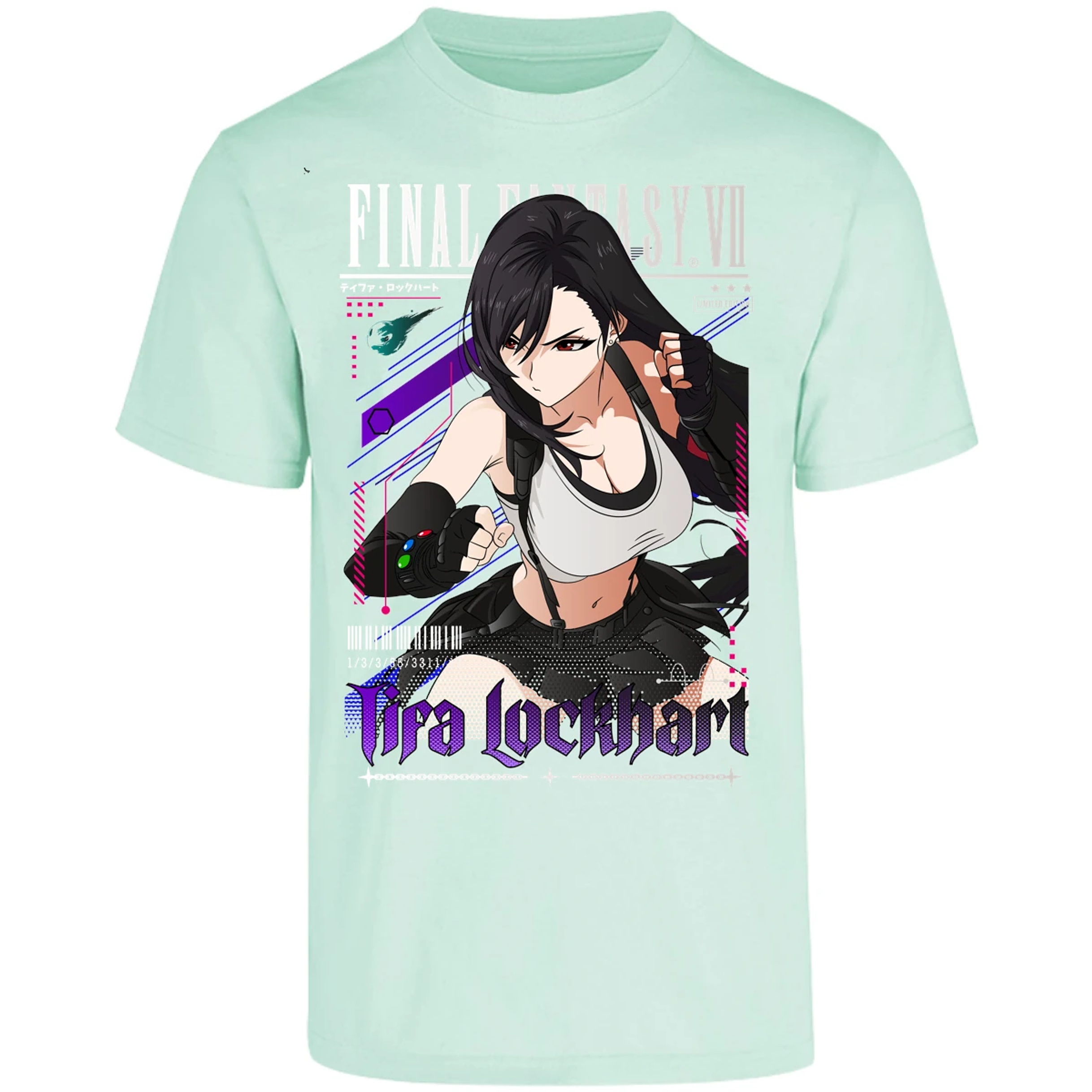 Playera Final Fantasy Vii Tifa Lockhart para Adulto 17