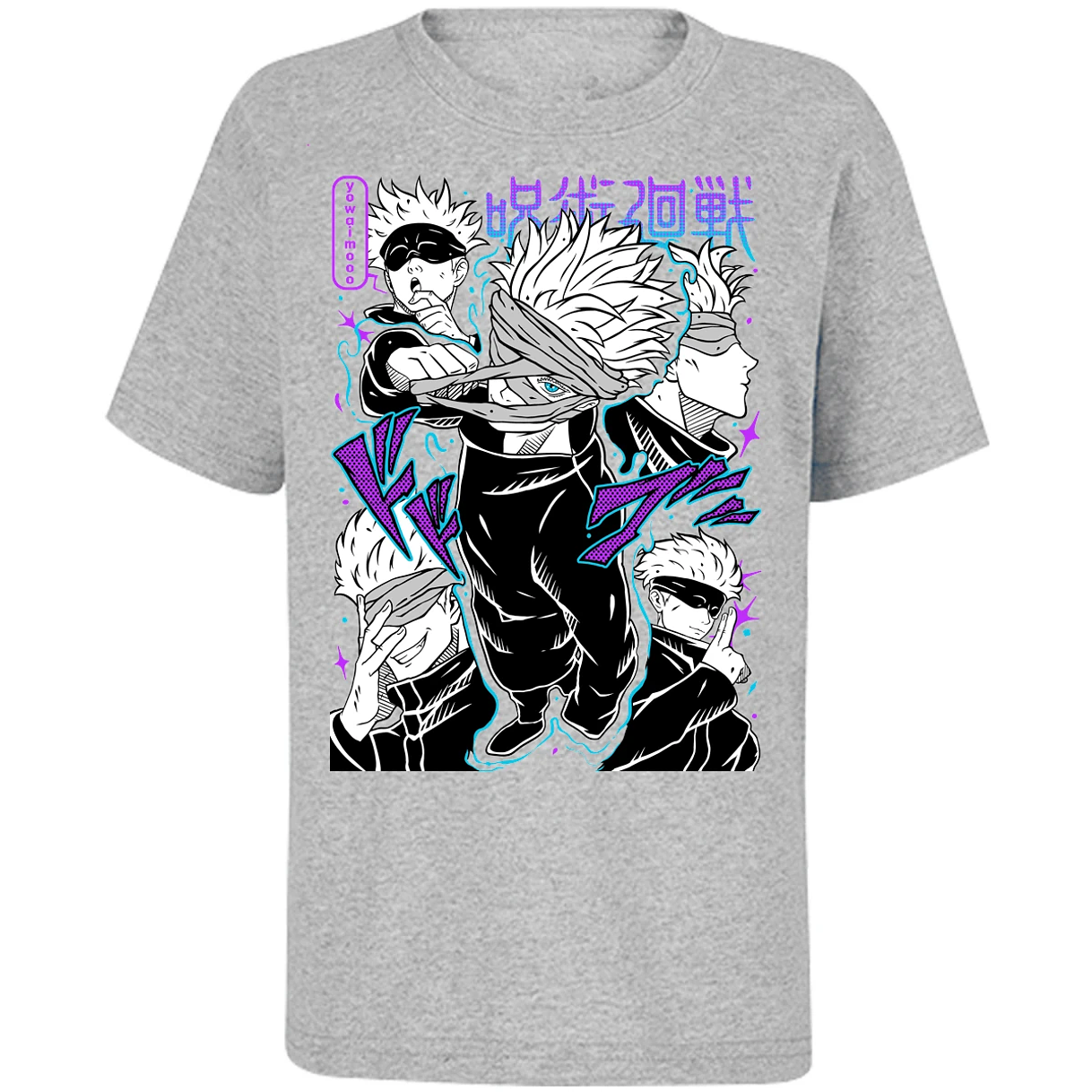 Playera Jujutsu Kaisen Gojo Eye para Niño 10