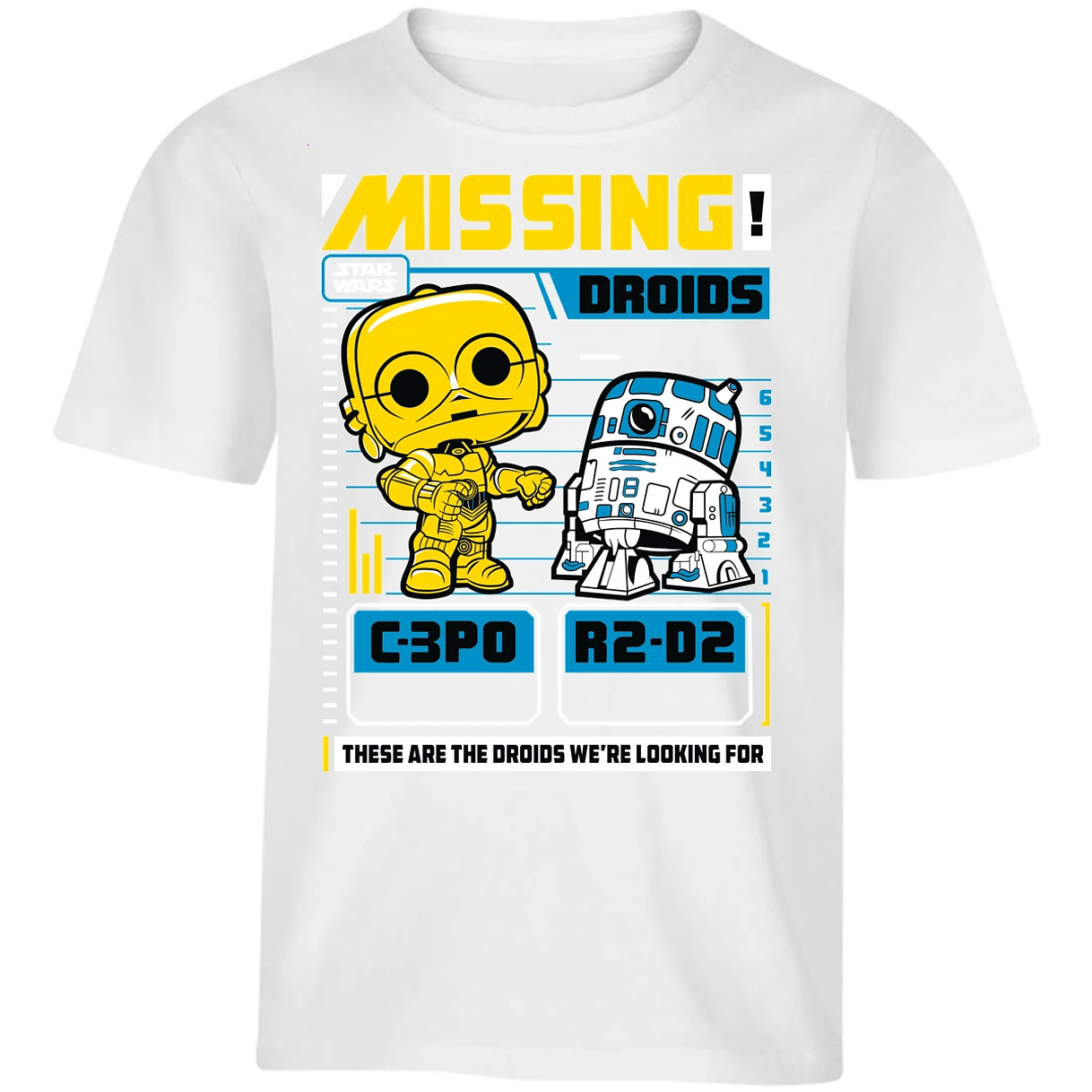 Playera Funko Funko Missing Droids para Niño 13