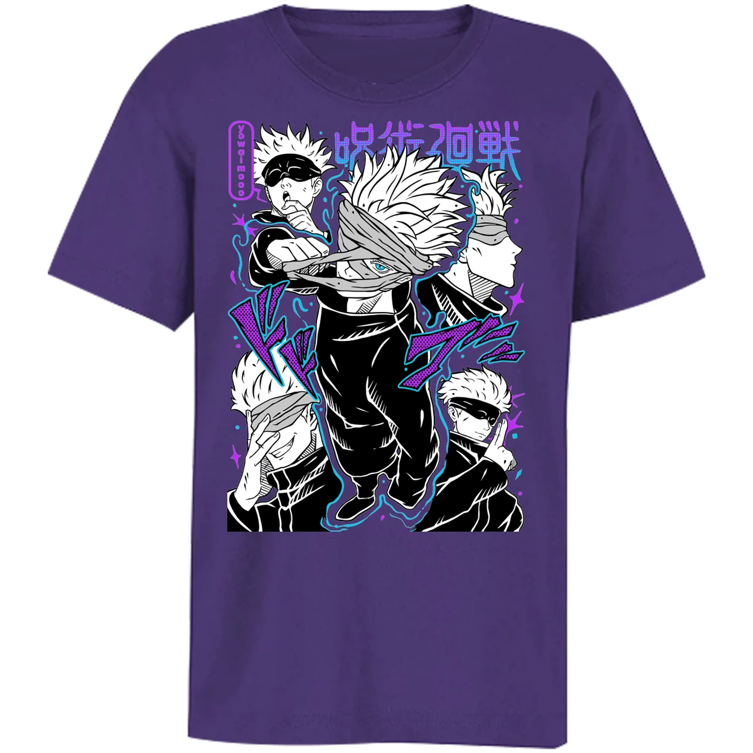 Playera Jujutsu Kaisen Gojo Eye para Niño 2