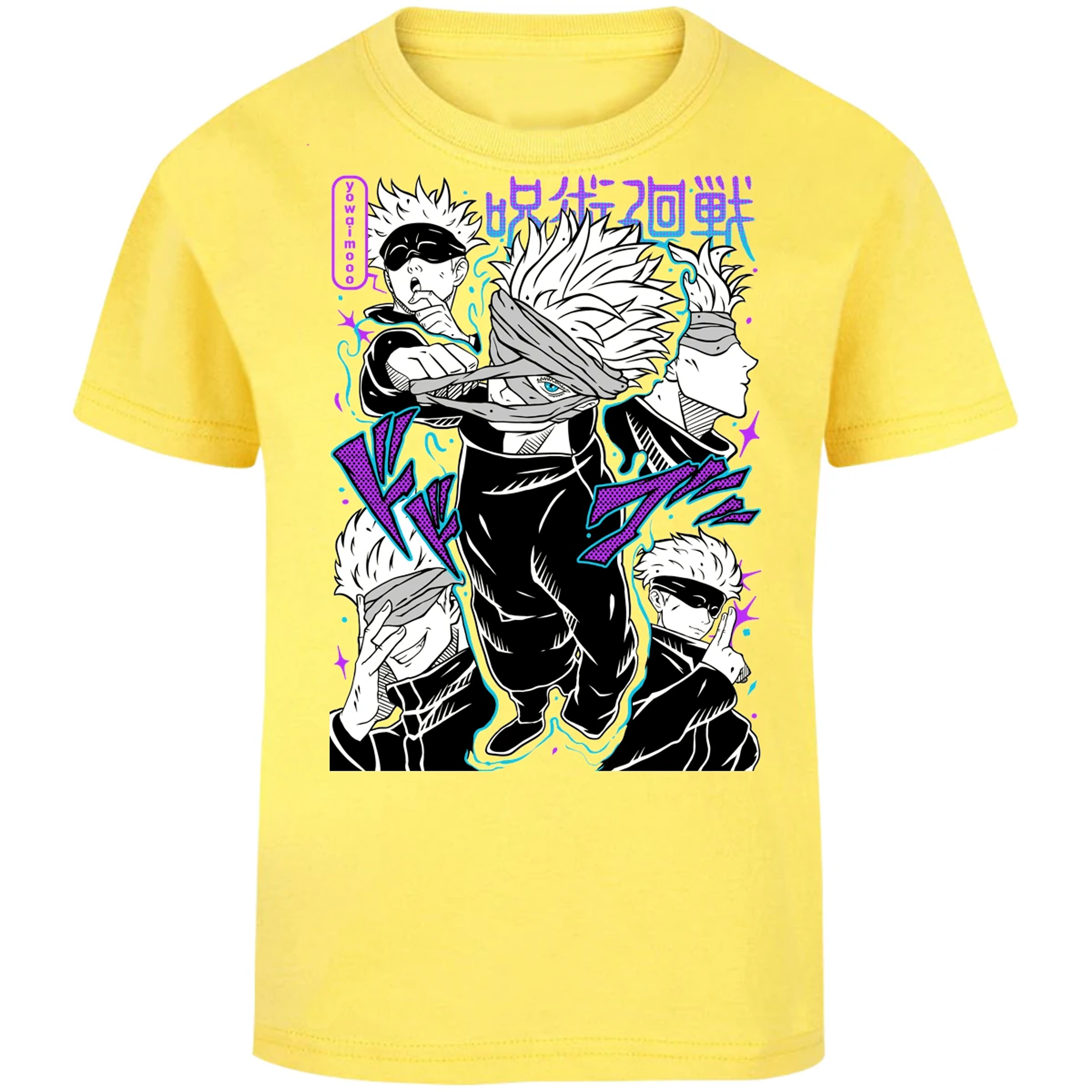 Playera Jujutsu Kaisen Gojo Eye para Niño 3