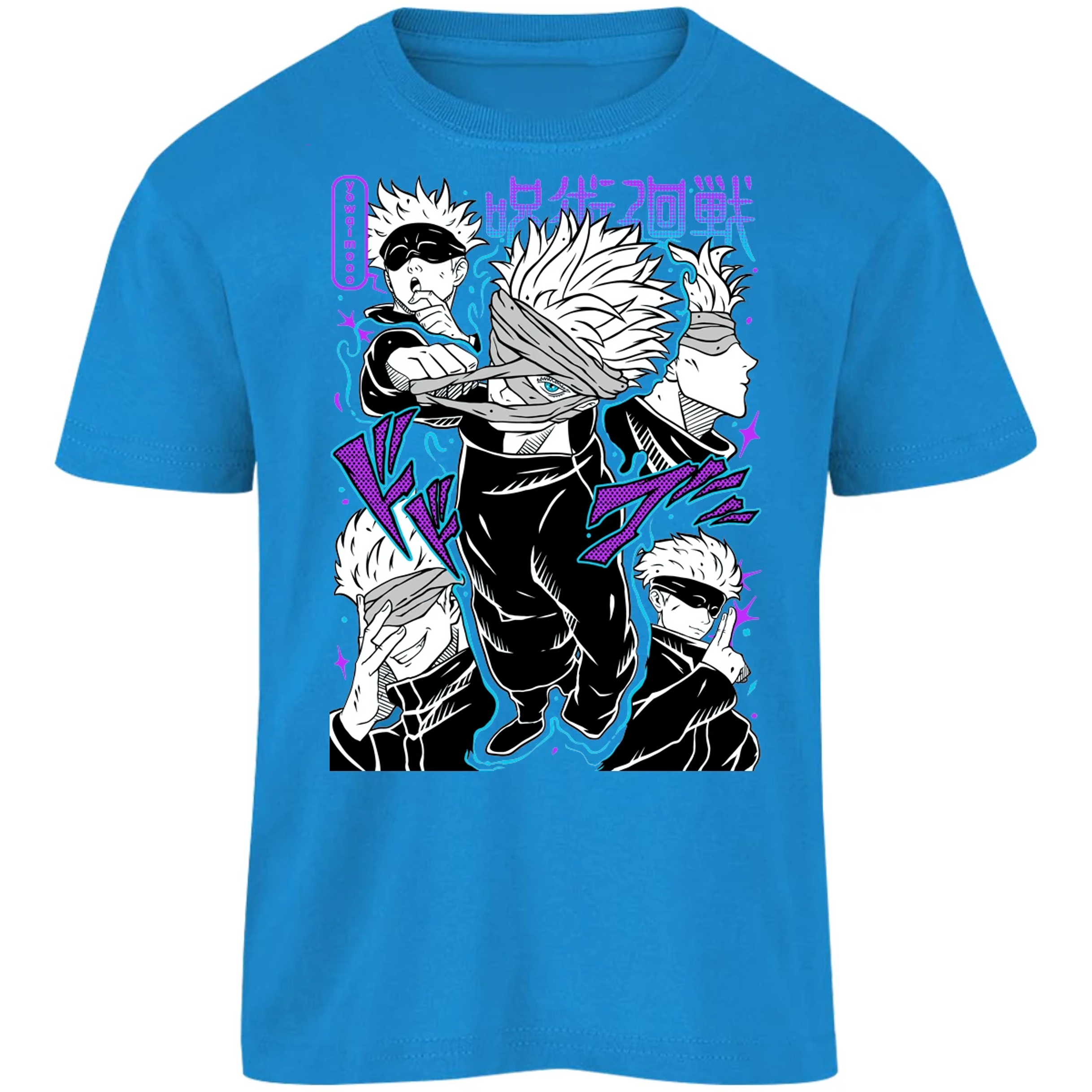 Playera Jujutsu Kaisen Gojo Eye para Niño 5