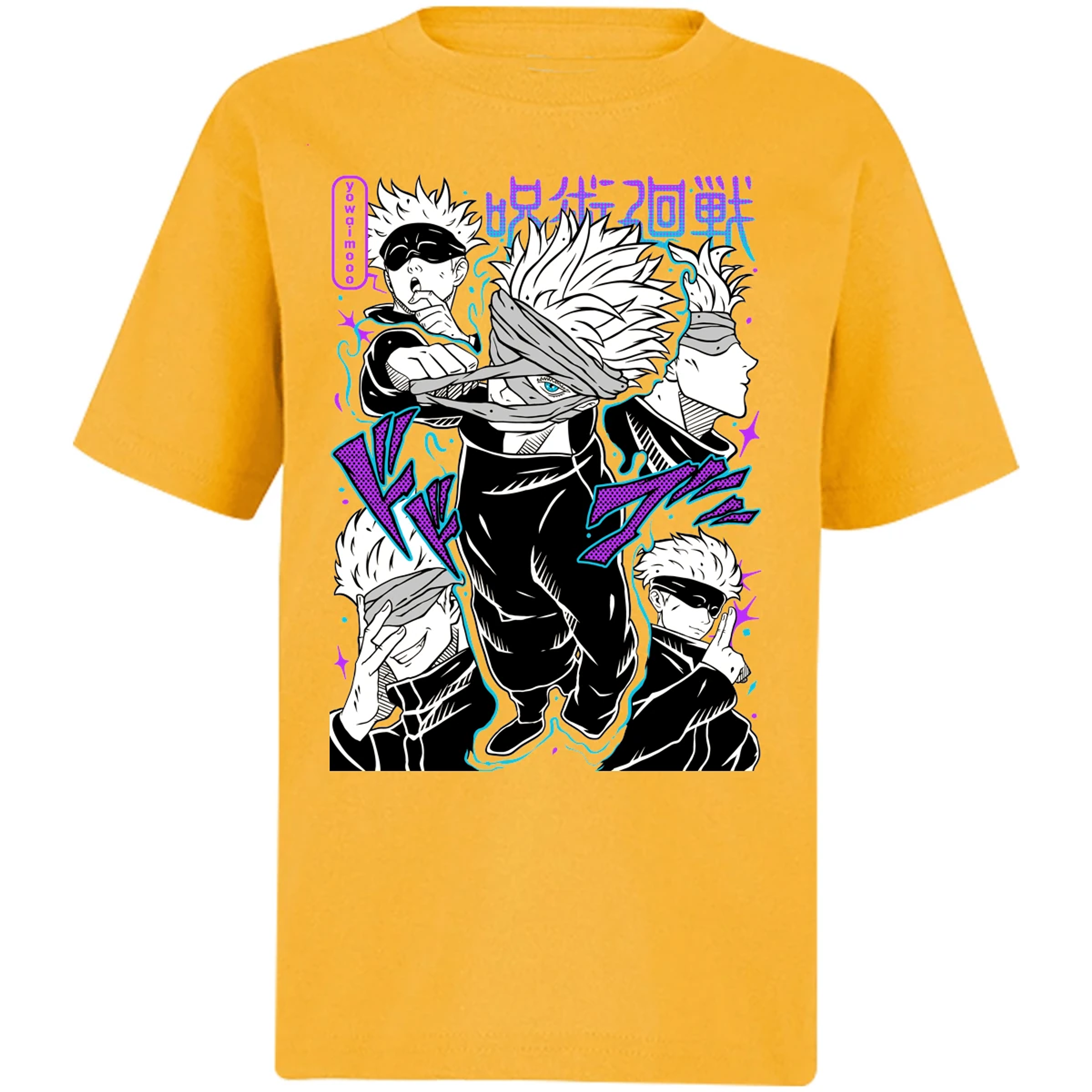 Playera Jujutsu Kaisen Gojo Eye para Niño 17