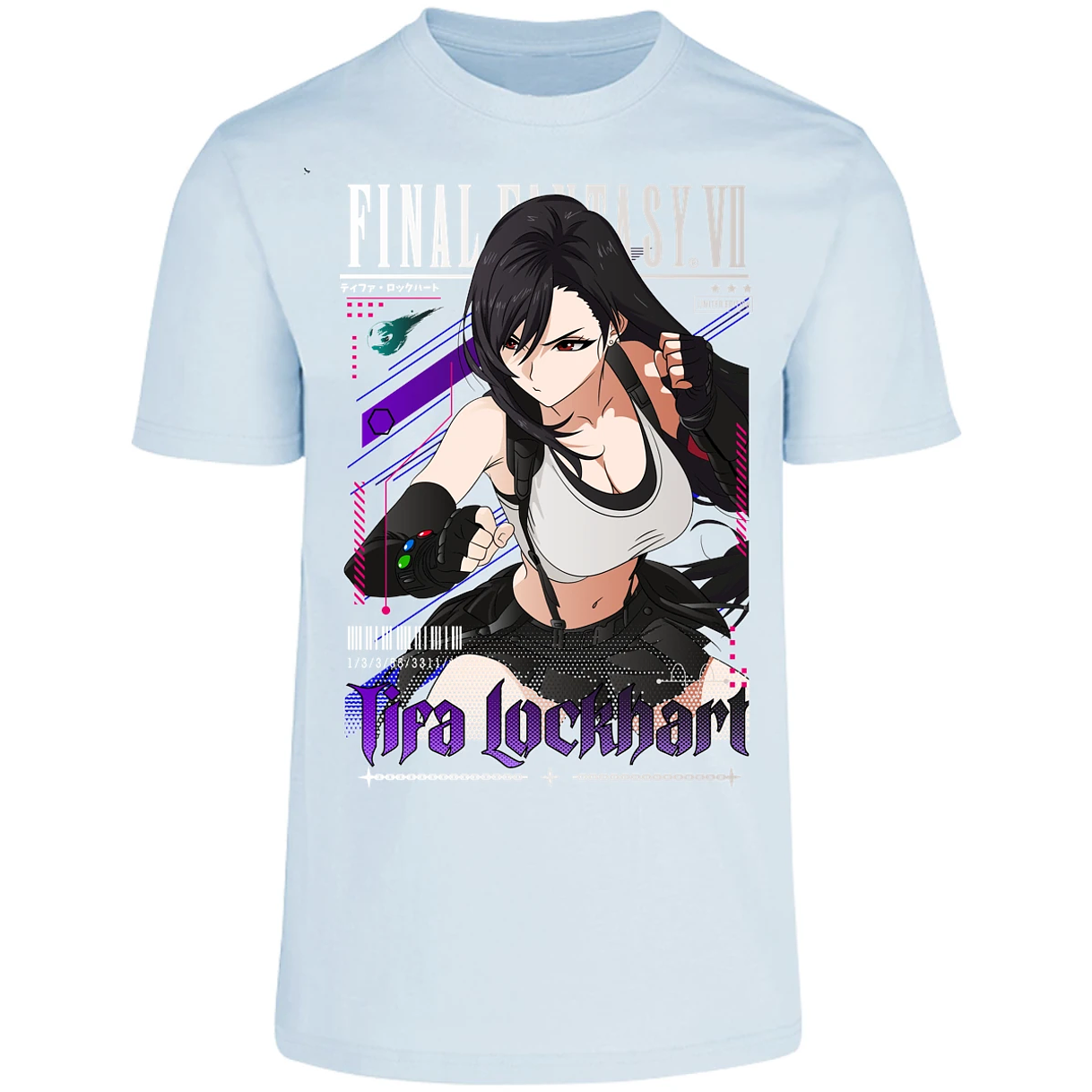 Playera Final Fantasy Vii Tifa Lockhart para Adulto 27