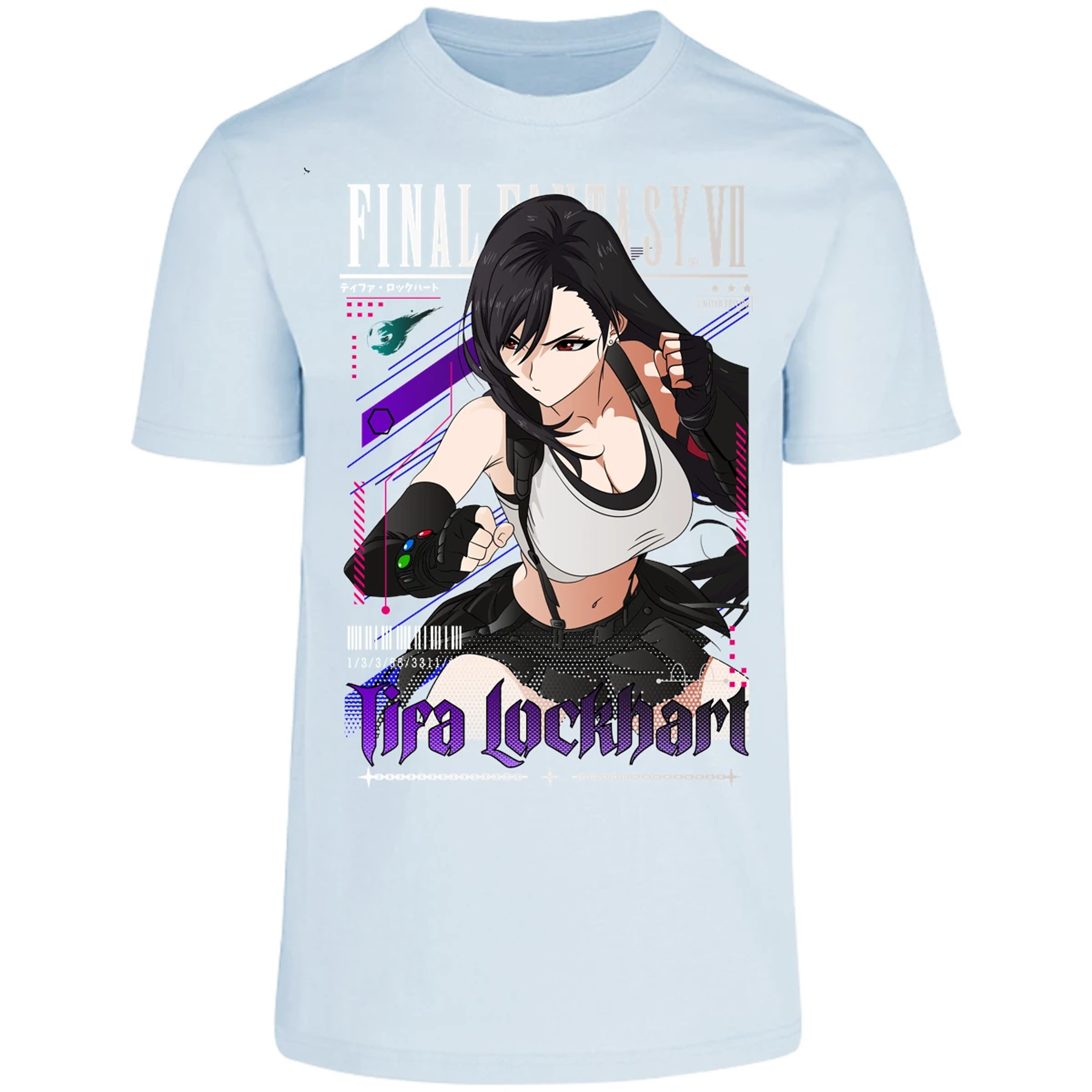 Playera Final Fantasy Vii Tifa Lockhart para Adulto 27
