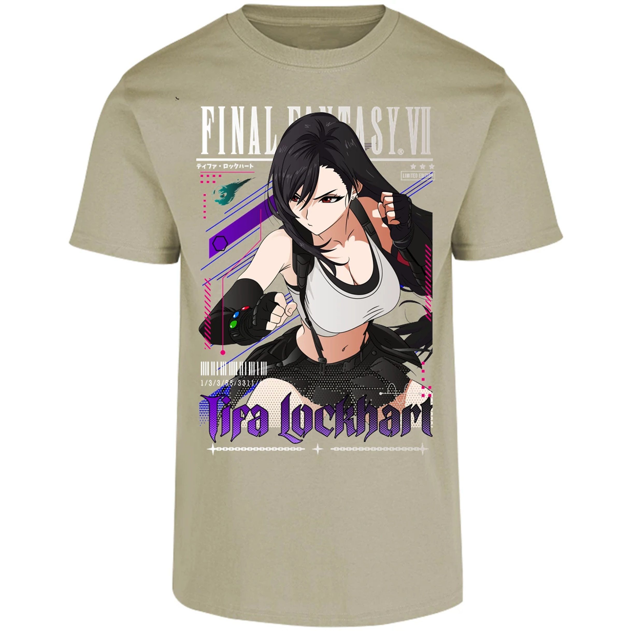 Playera Final Fantasy Vii Tifa Lockhart para Adulto 20
