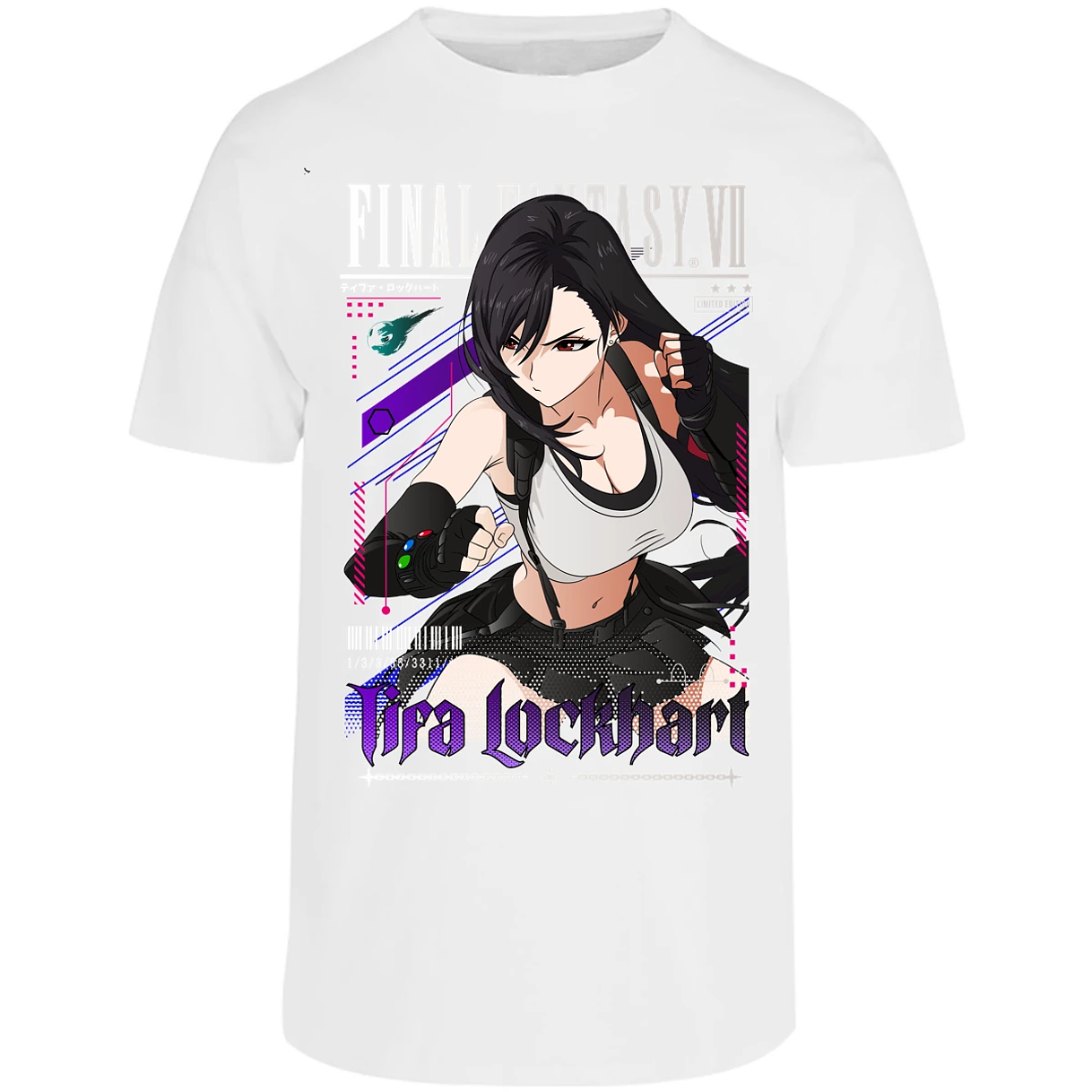Playera Final Fantasy Vii Tifa Lockhart para Adulto 30