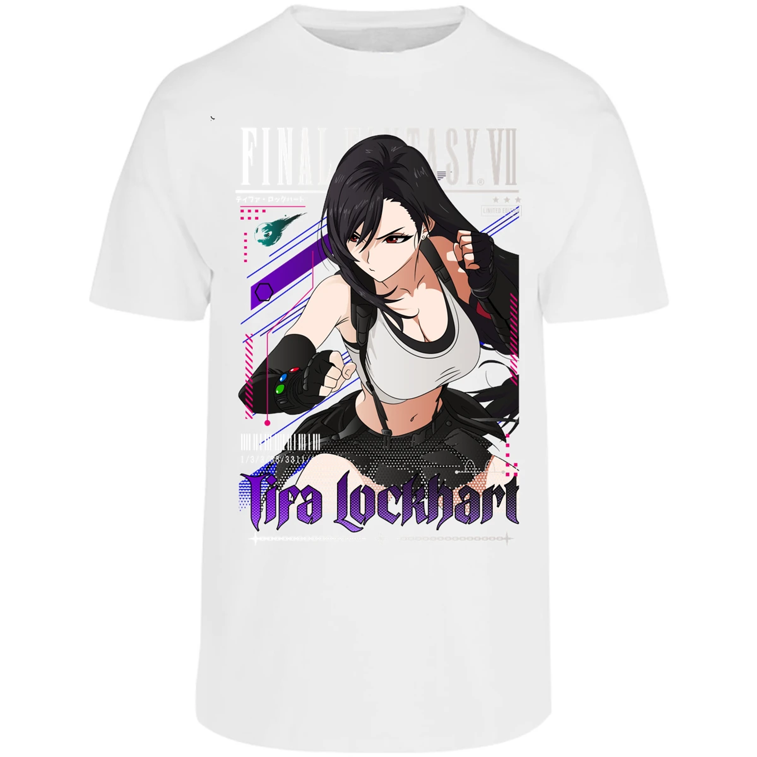 Playera Final Fantasy Vii Tifa Lockhart para Adulto 30