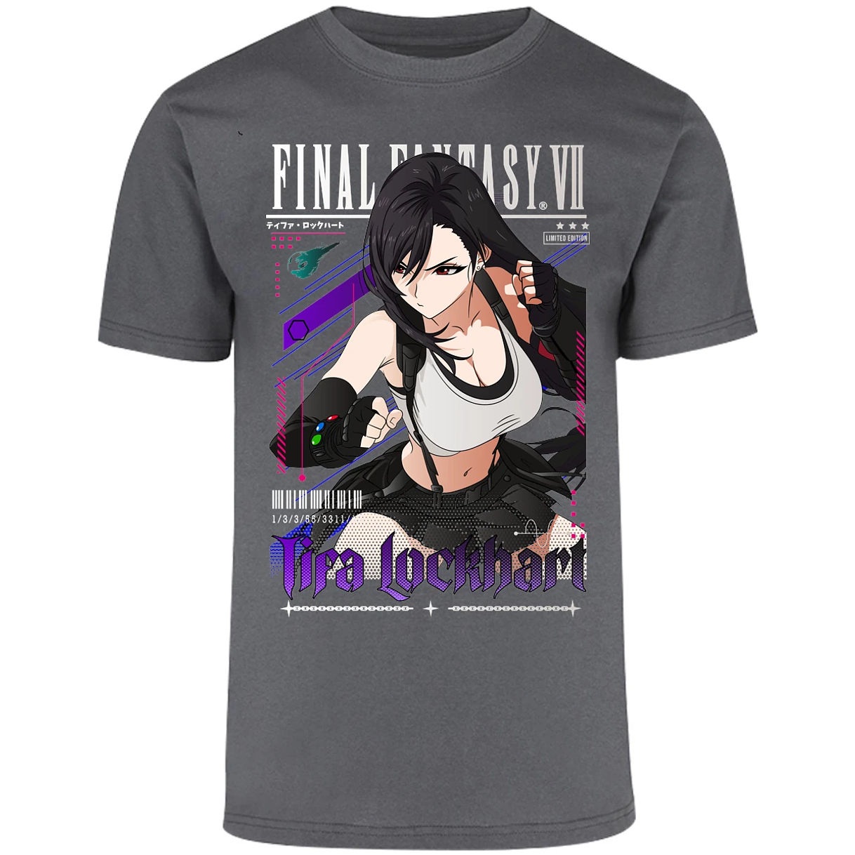 Playera Final Fantasy Vii Tifa Lockhart para Adulto 3