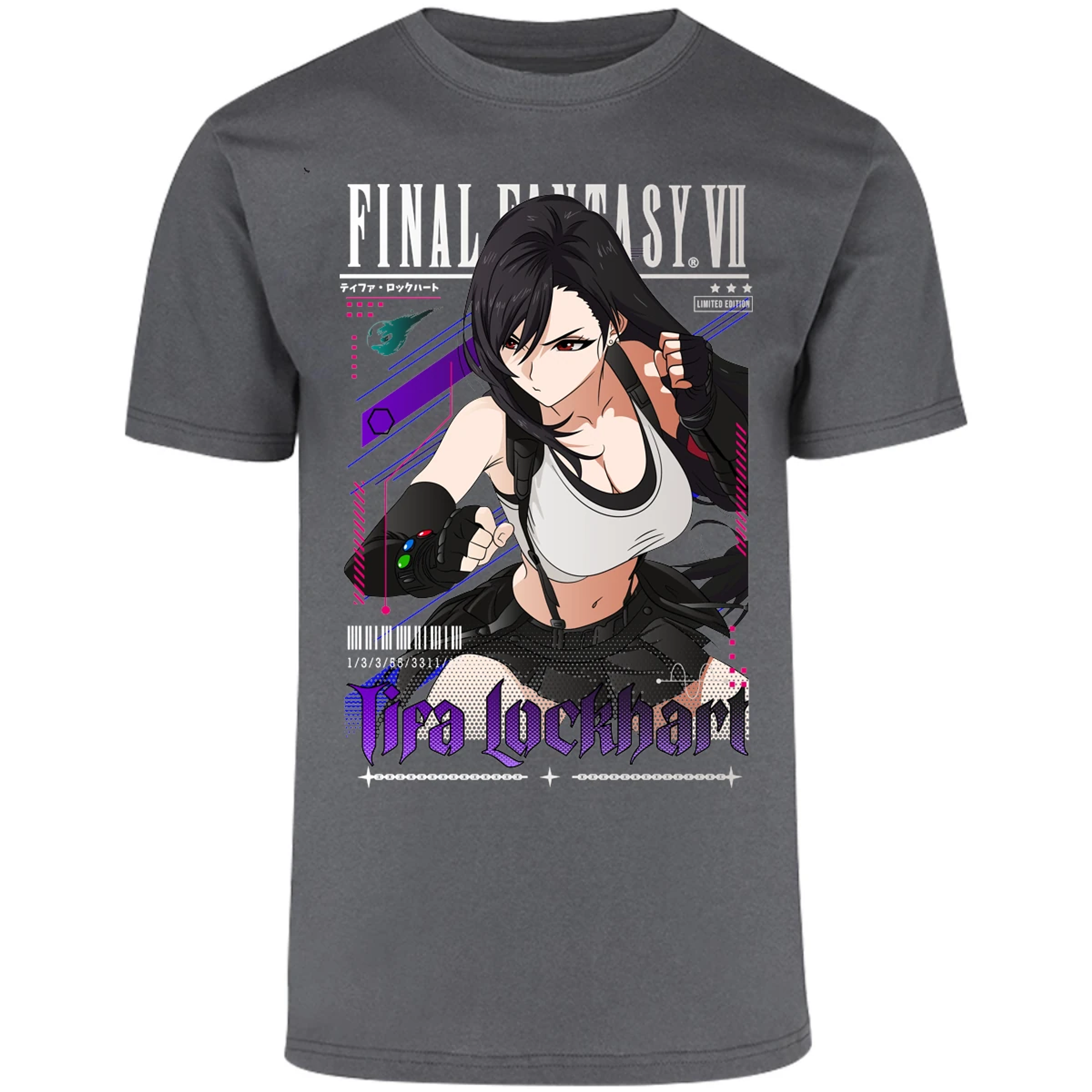 Playera Final Fantasy Vii Tifa Lockhart para Adulto 3