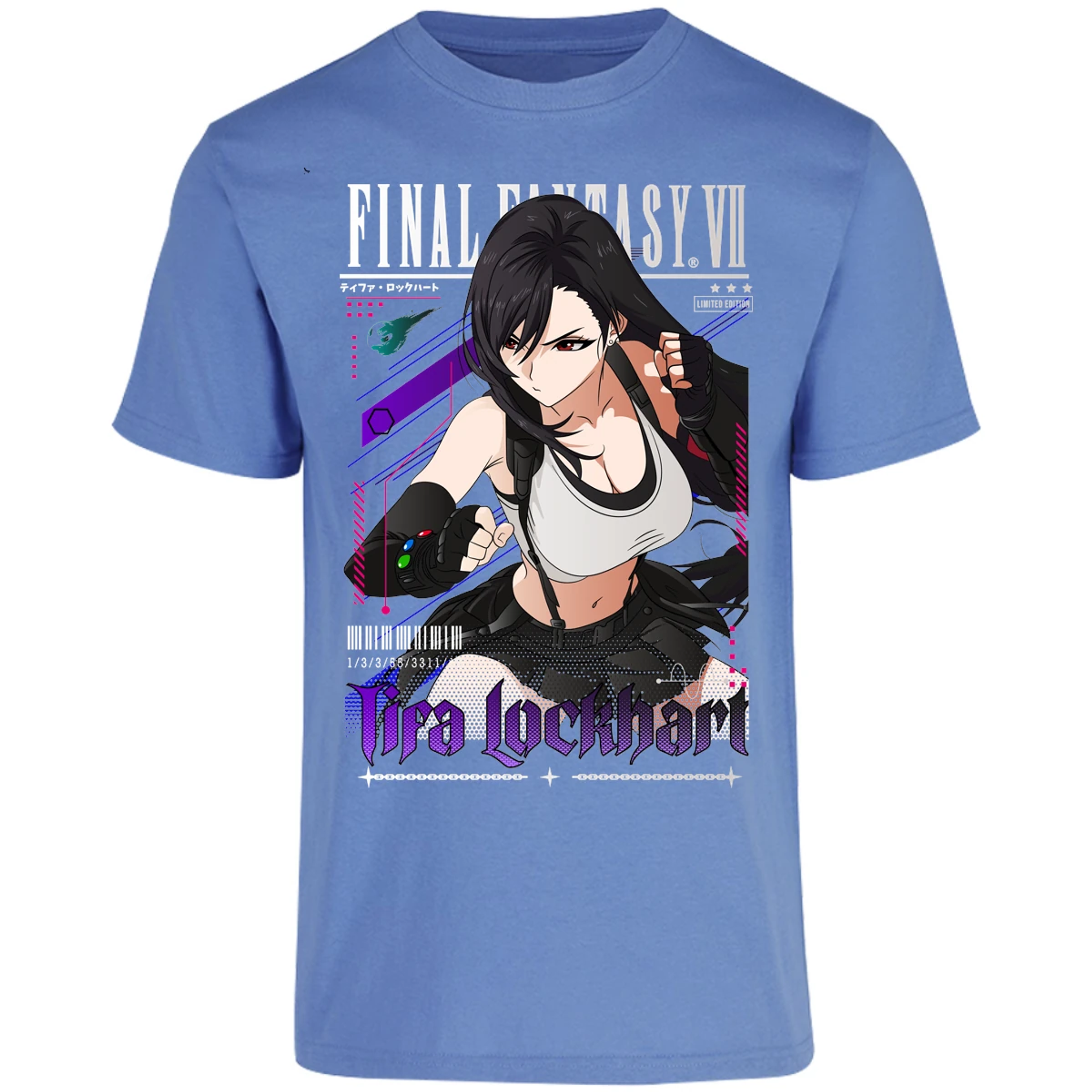 Playera Final Fantasy Vii Tifa Lockhart para Adulto 19