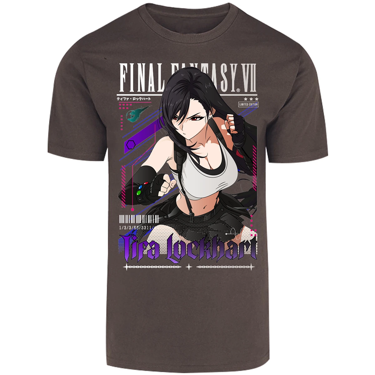 Playera Final Fantasy Vii Tifa Lockhart para Adulto 1