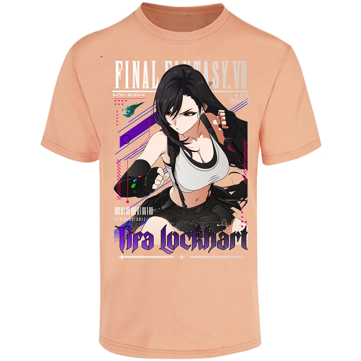 Playera Final Fantasy Vii Tifa Lockhart para Adulto 29