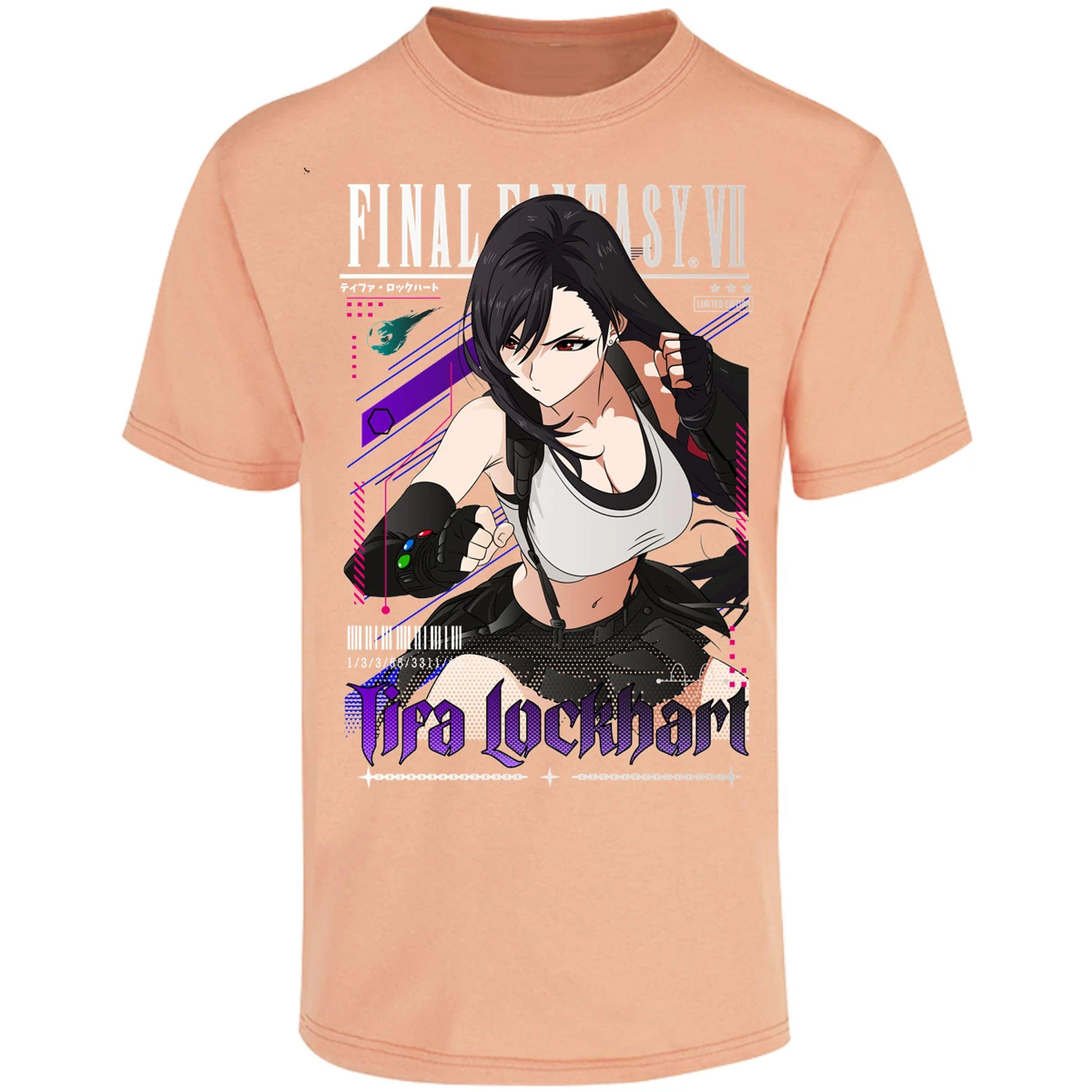 Playera Final Fantasy Vii Tifa Lockhart para Adulto 29
