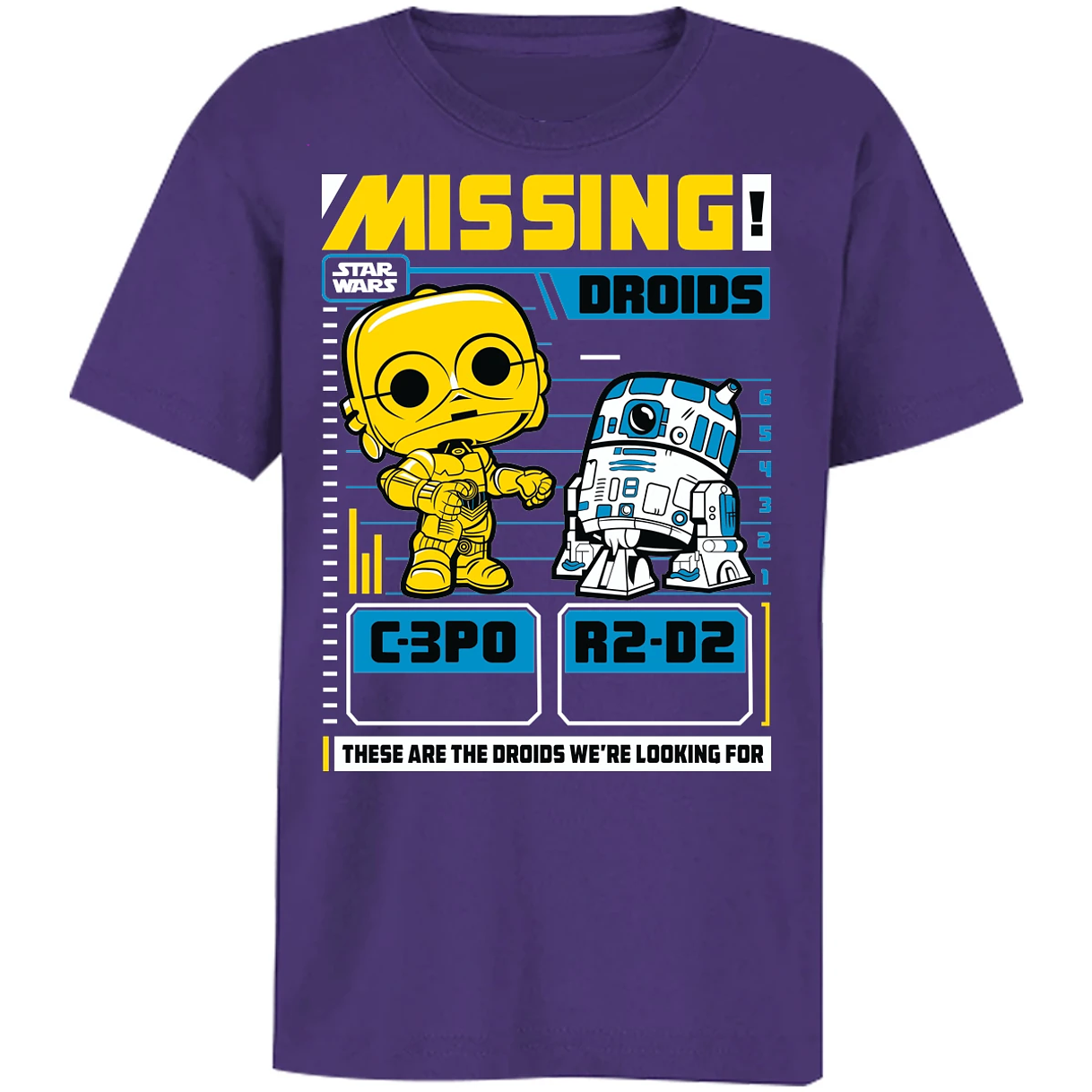 Playera Funko Funko Missing Droids para Niño 7