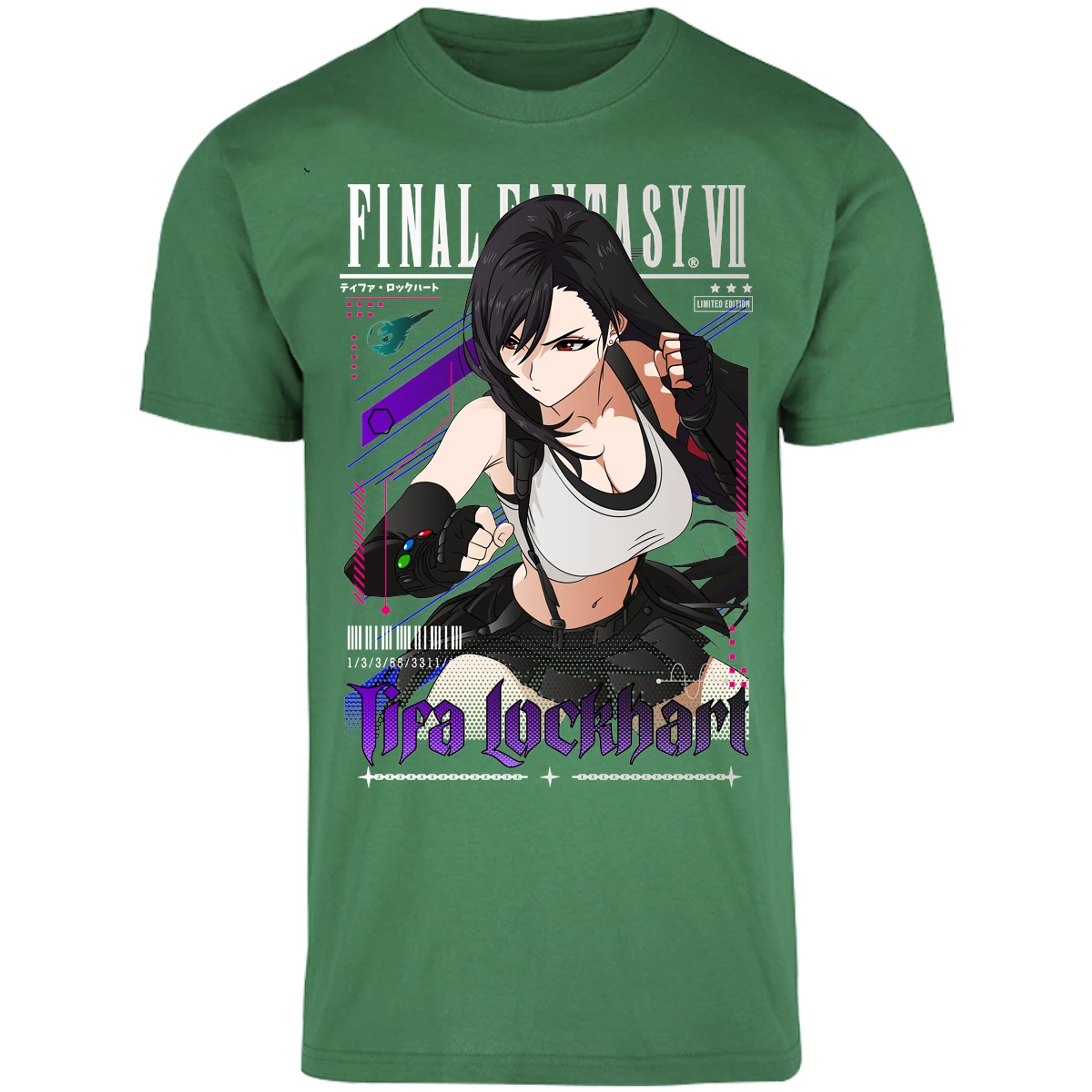 Playera Final Fantasy Vii Tifa Lockhart para Adulto 22