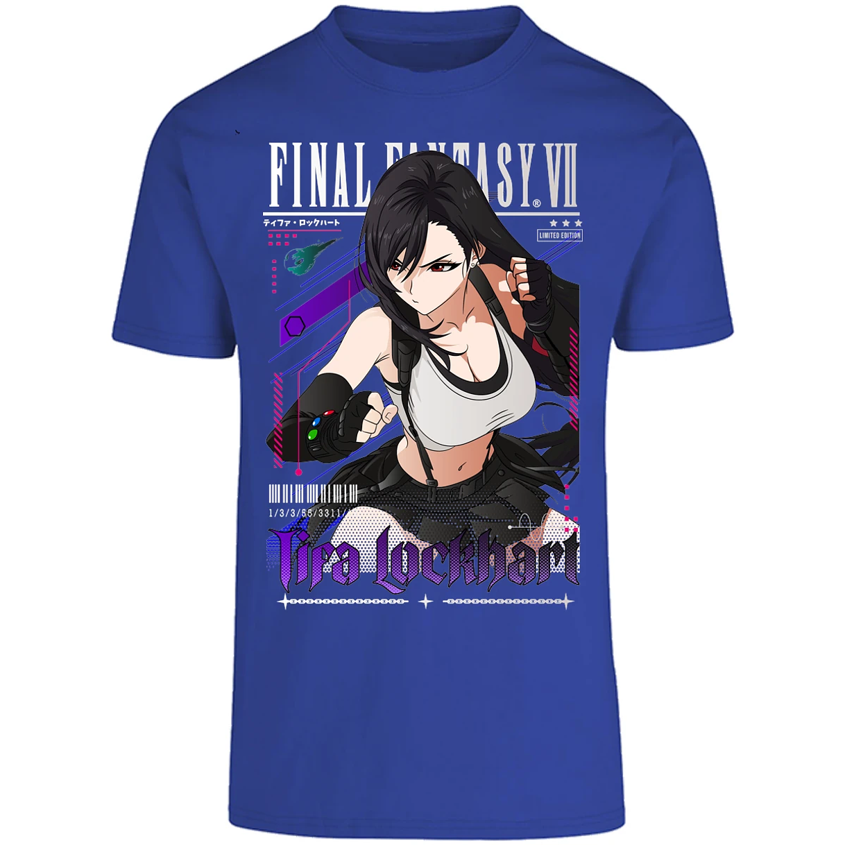 Playera Final Fantasy Vii Tifa Lockhart para Adulto 4