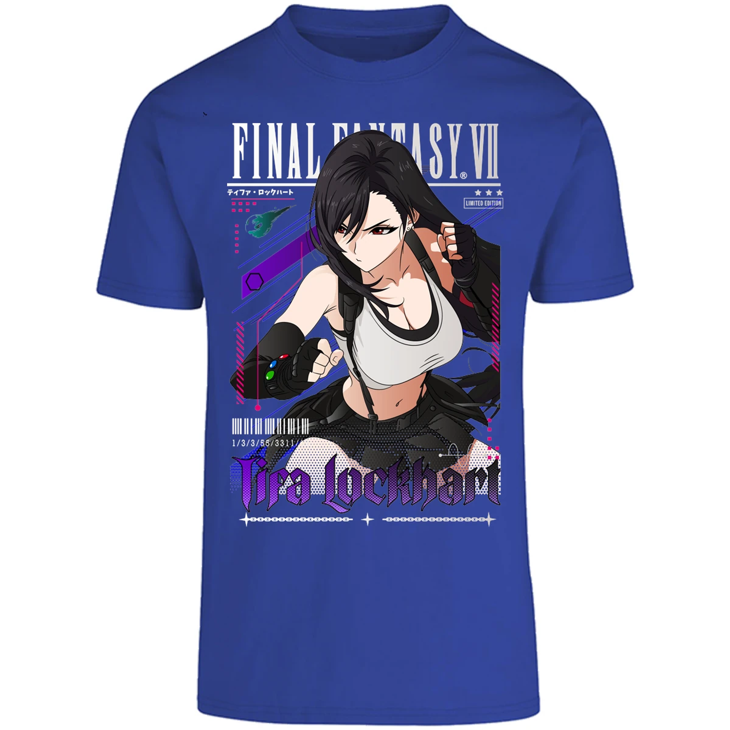 Playera Final Fantasy Vii Tifa Lockhart para Adulto 4