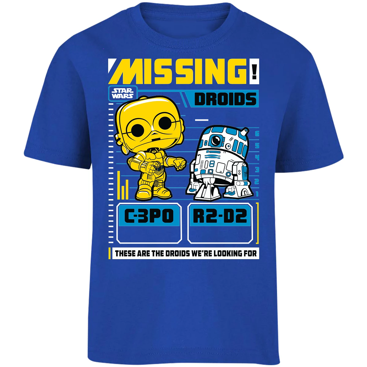 Playera Funko Funko Missing Droids para Niño 12