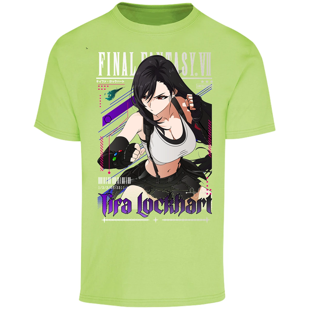 Playera Final Fantasy Vii Tifa Lockhart para Adulto 6