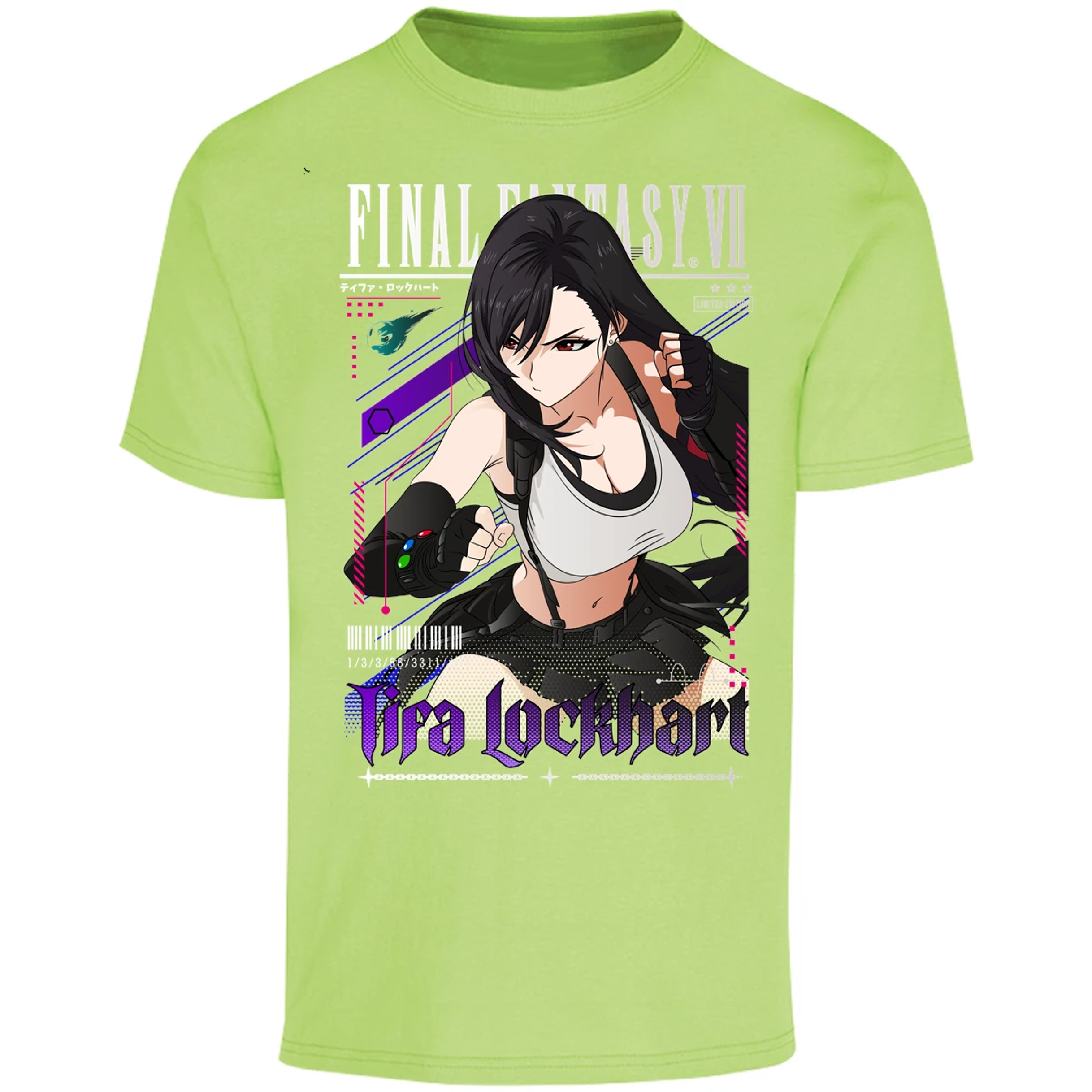 Playera Final Fantasy Vii Tifa Lockhart para Adulto 6