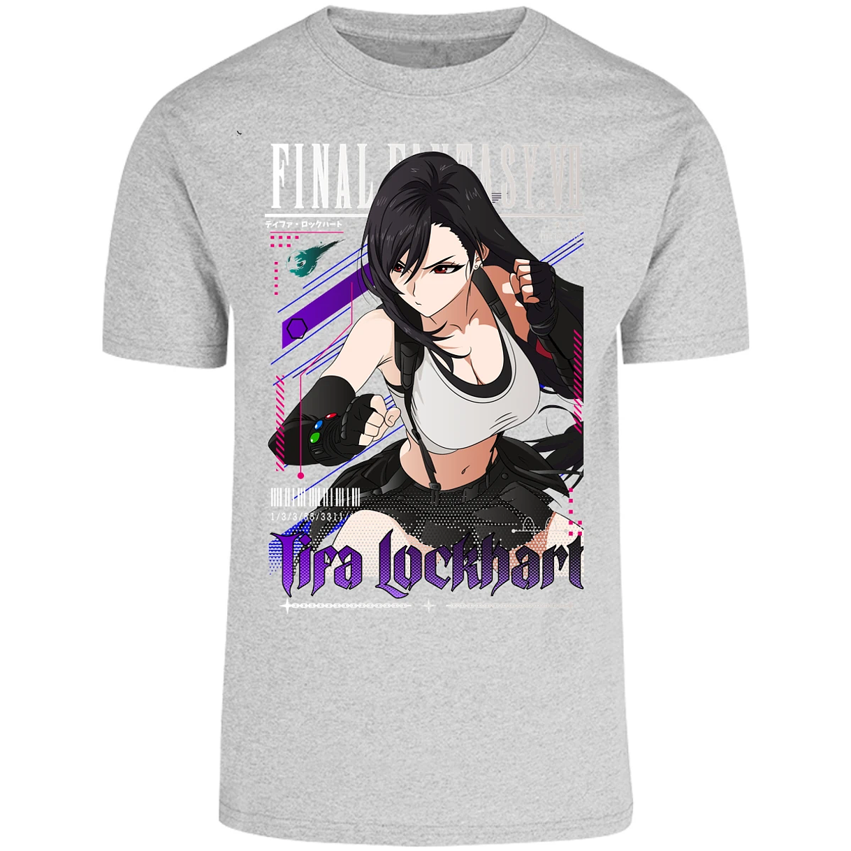 Playera Final Fantasy Vii Tifa Lockhart para Adulto 9