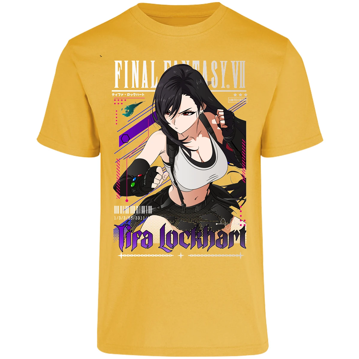 Playera Final Fantasy Vii Tifa Lockhart para Adulto 10