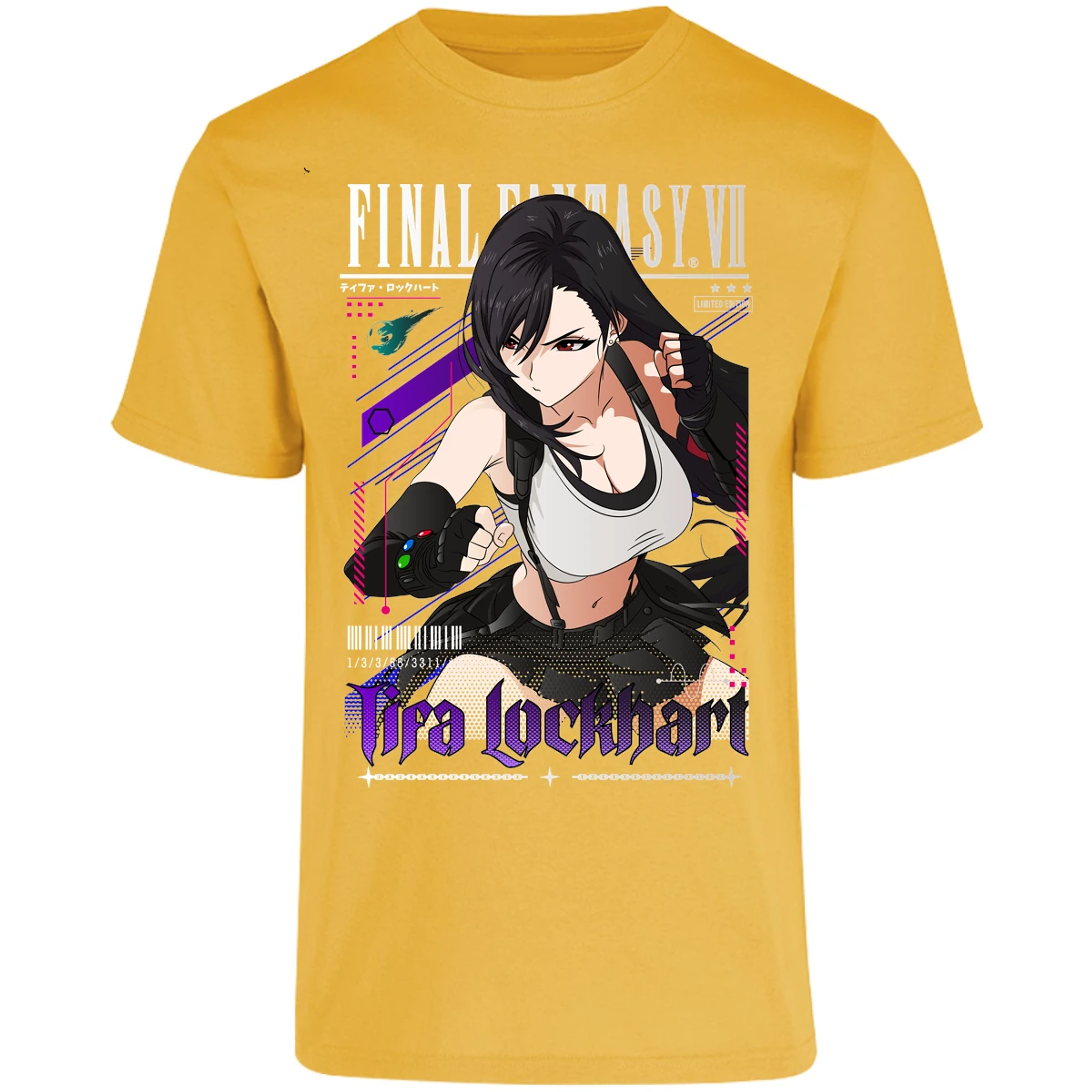 Playera Final Fantasy Vii Tifa Lockhart para Adulto 10
