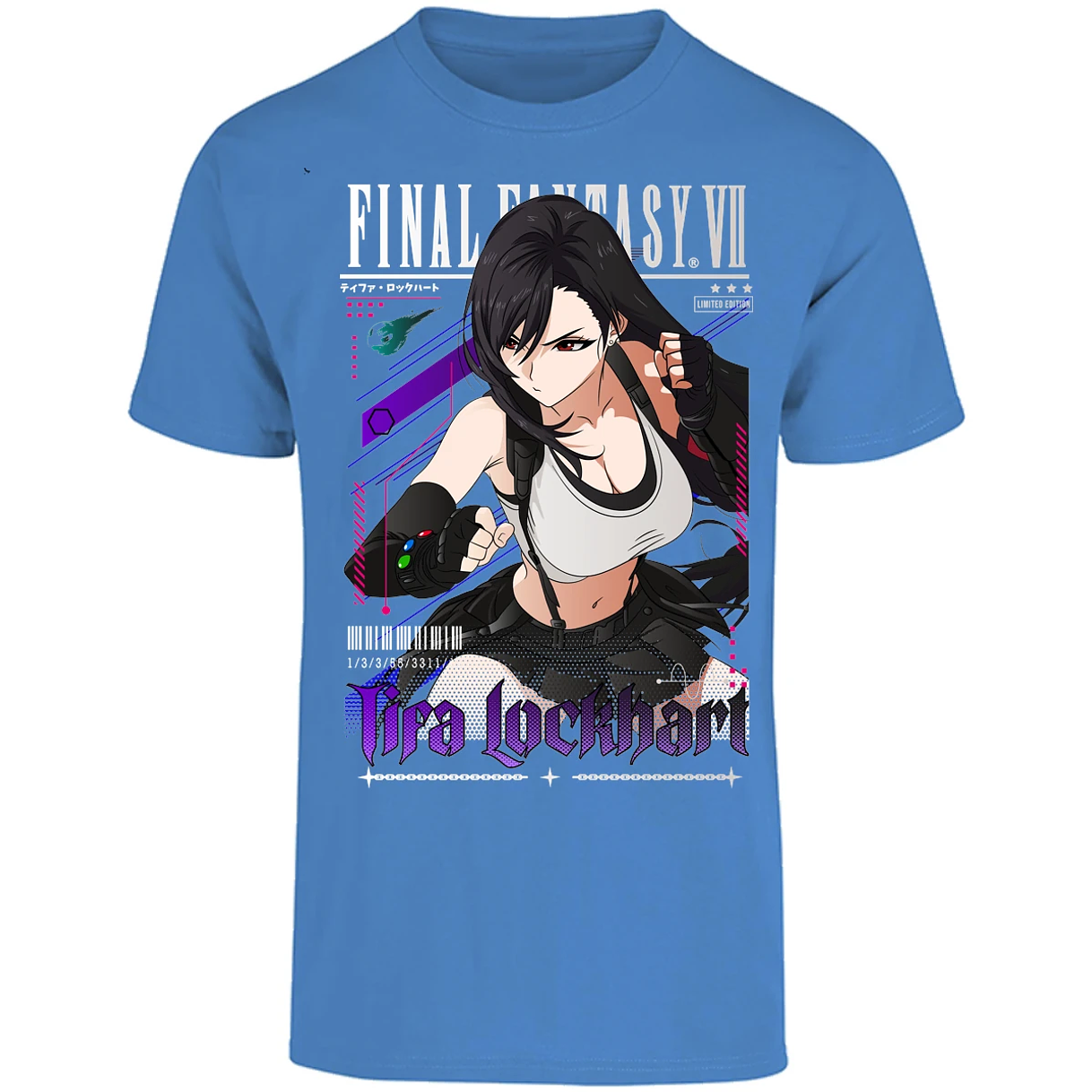 Playera Final Fantasy Vii Tifa Lockhart para Adulto 13