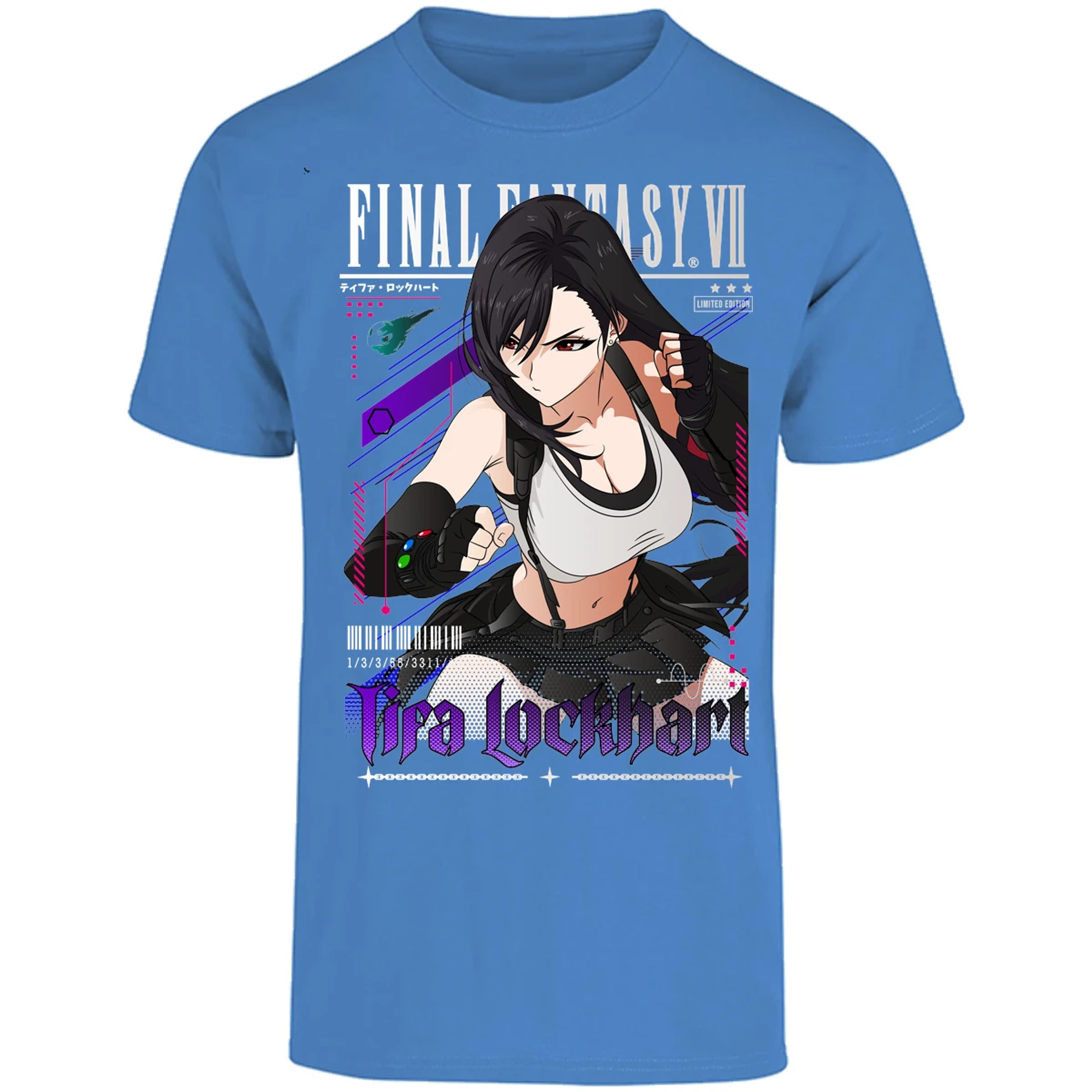 Playera Final Fantasy Vii Tifa Lockhart para Adulto 13