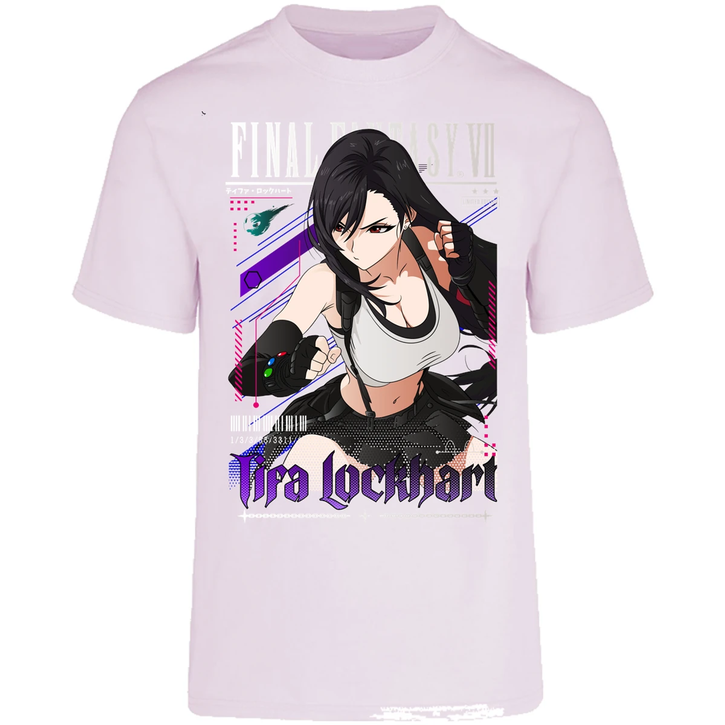 Playera Final Fantasy Vii Tifa Lockhart para Adulto 15