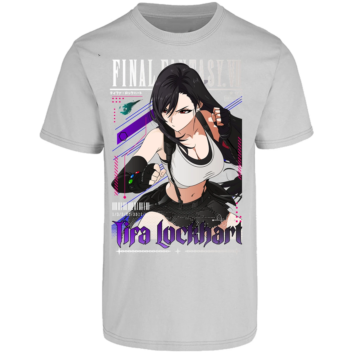 Playera Final Fantasy Vii Tifa Lockhart para Adulto 16
