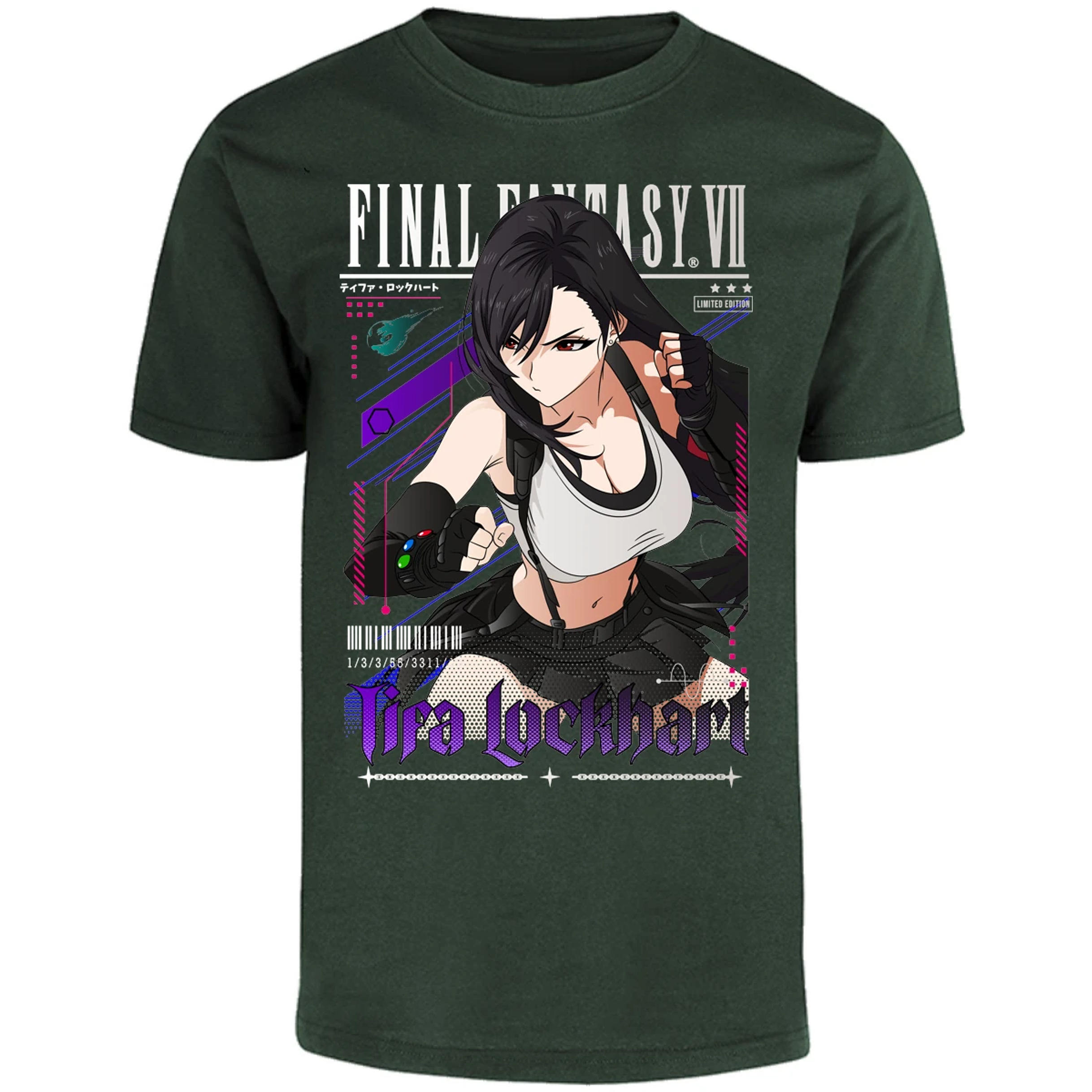 Playera Final Fantasy Vii Tifa Lockhart para Adulto 23
