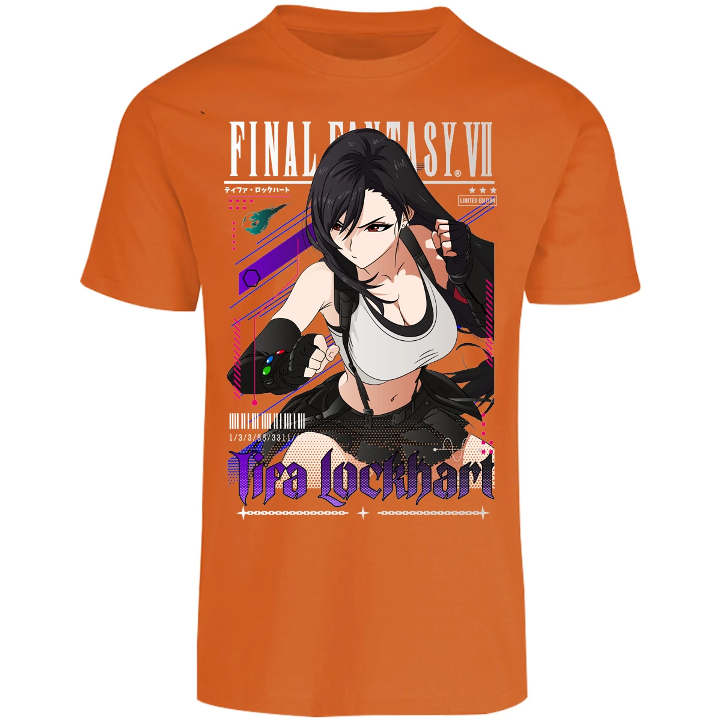 Playera Final Fantasy Vii Tifa Lockhart para Adulto 24