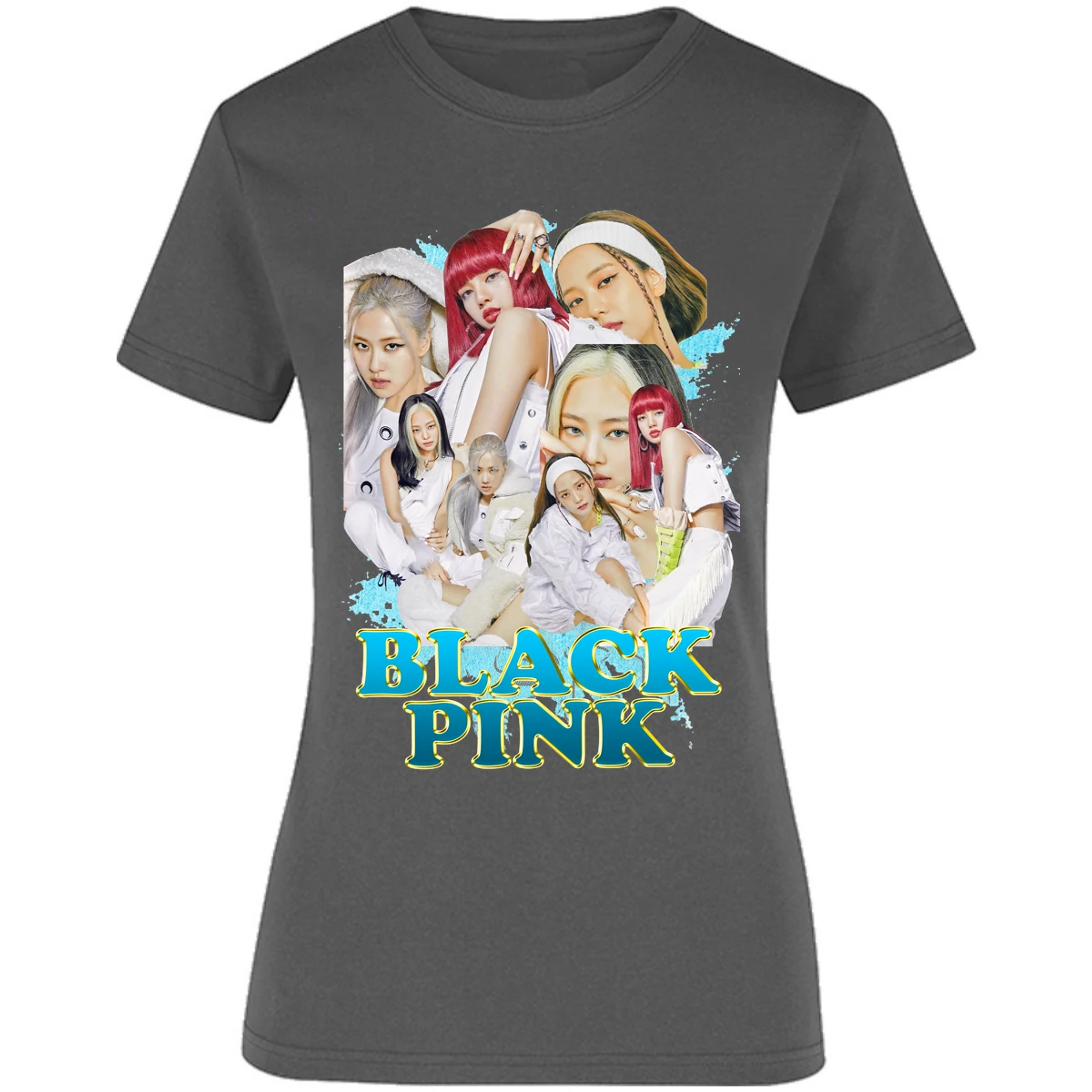 Blusa K Pop Black Pink Blusa para Mujer 1