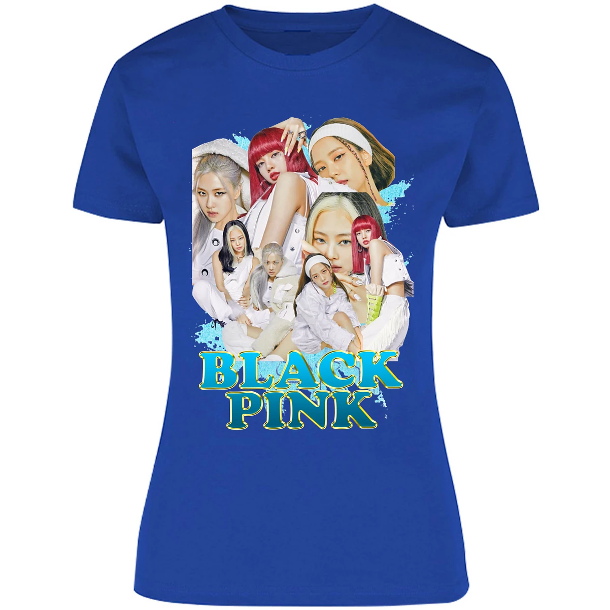 Blusa K Pop Black Pink Blusa para Mujer 6