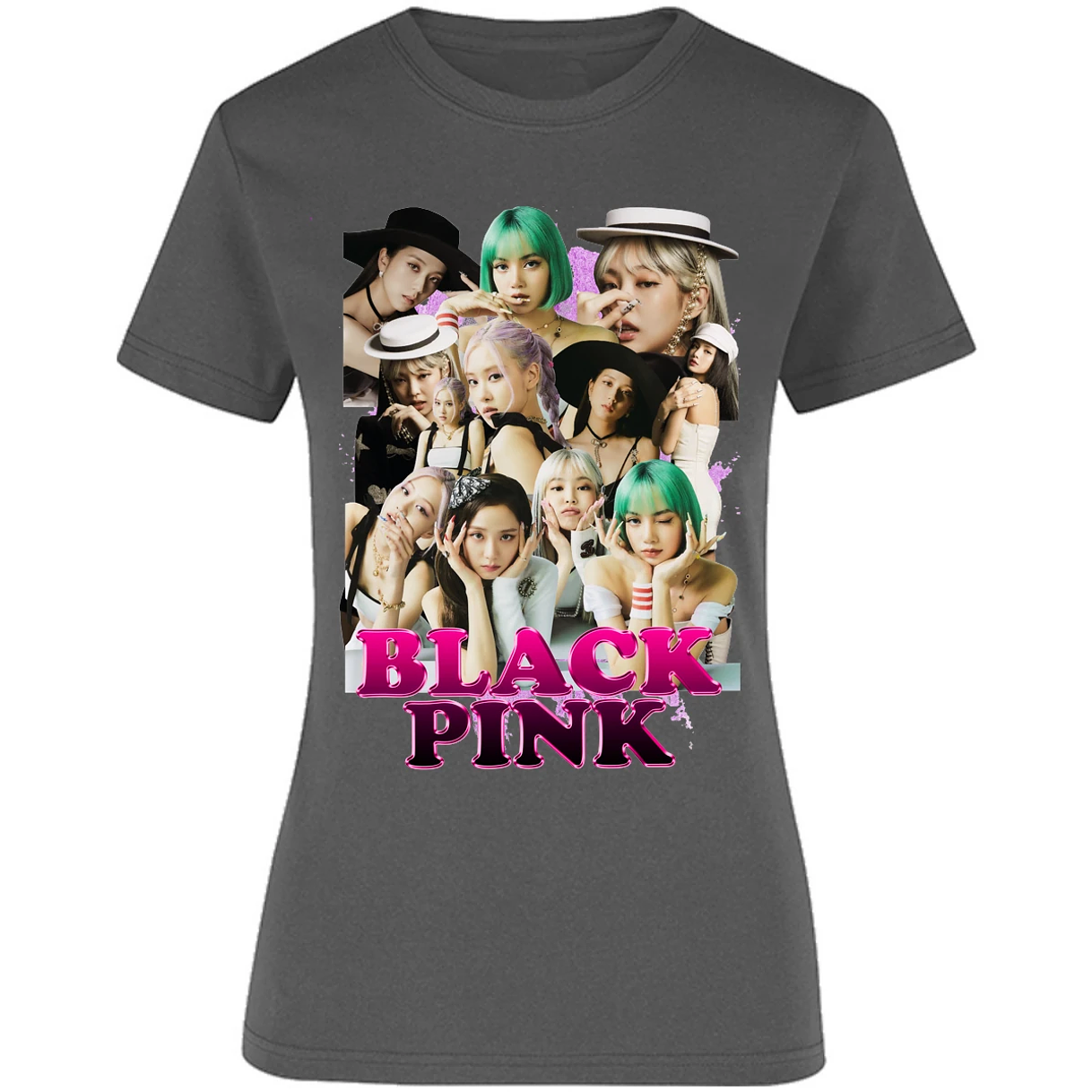 Blusa K Pop Black Pink Printable Blusa para Mujer 5