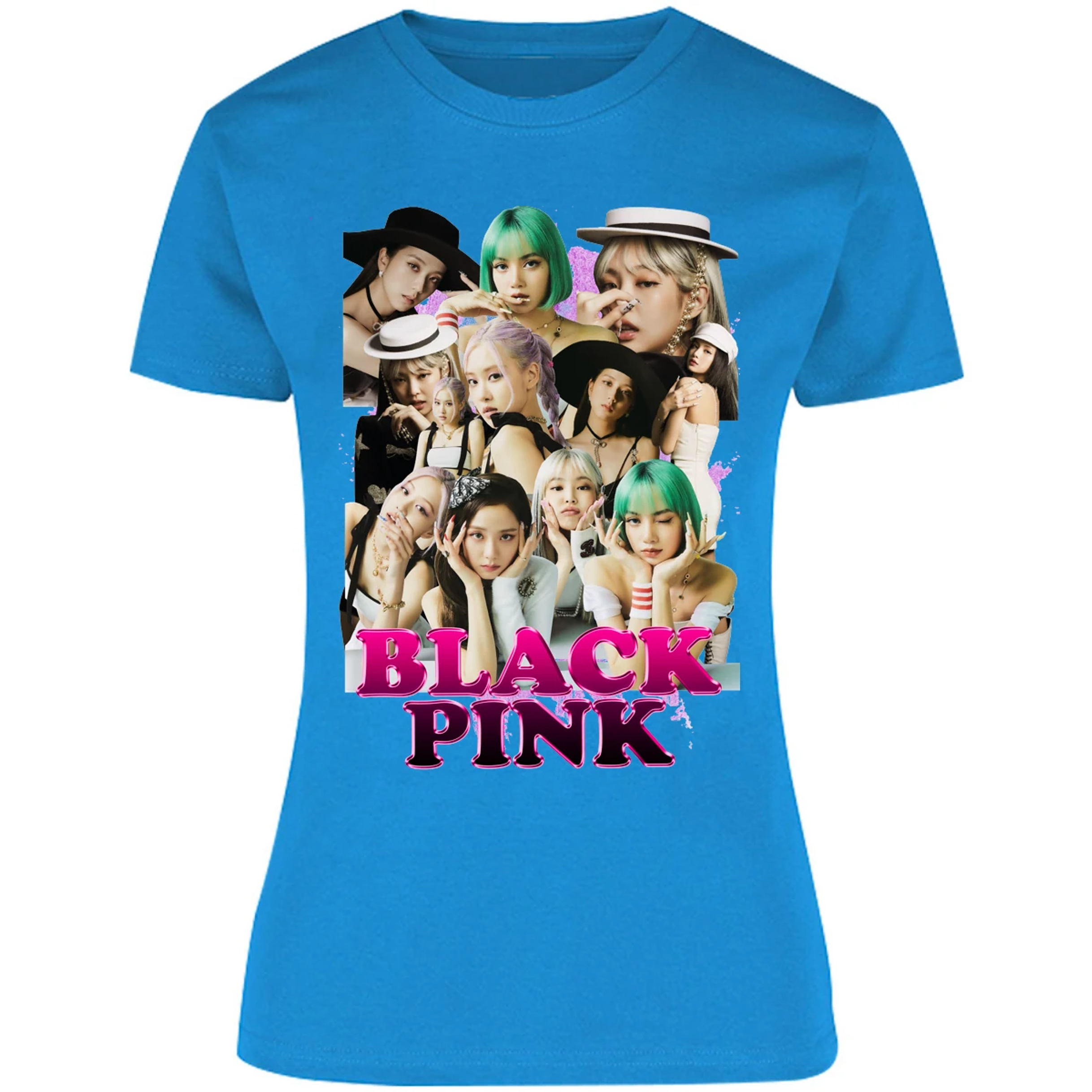 Blusa K Pop Black Pink Printable Blusa para Mujer 2