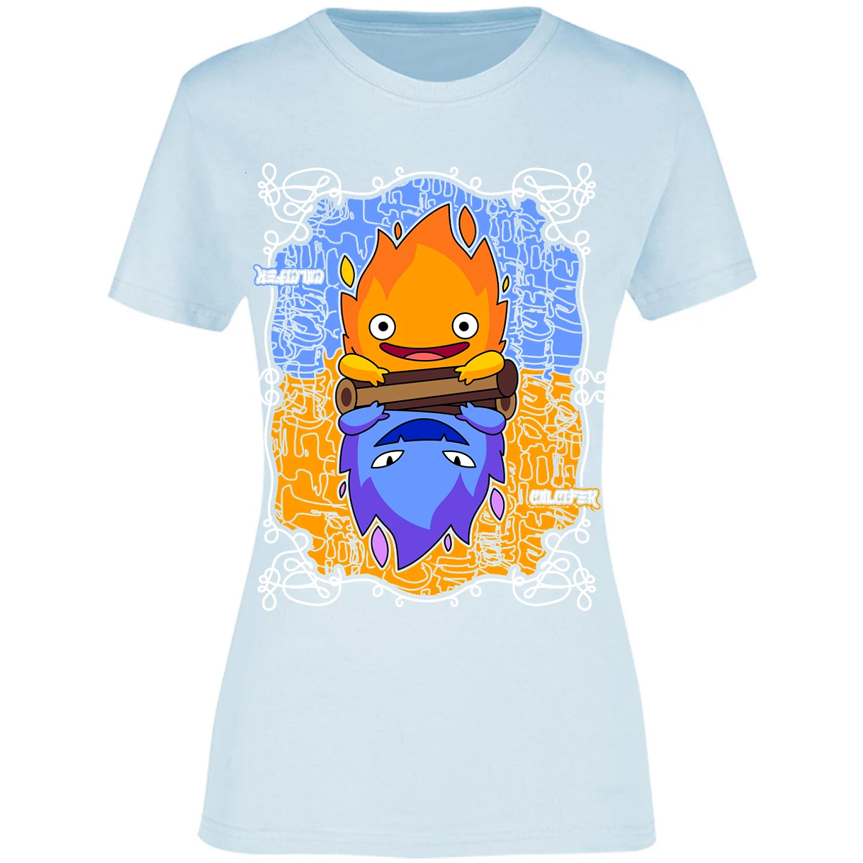Blusa Ghibli Calcifer Anime Blusa para Mujer 6