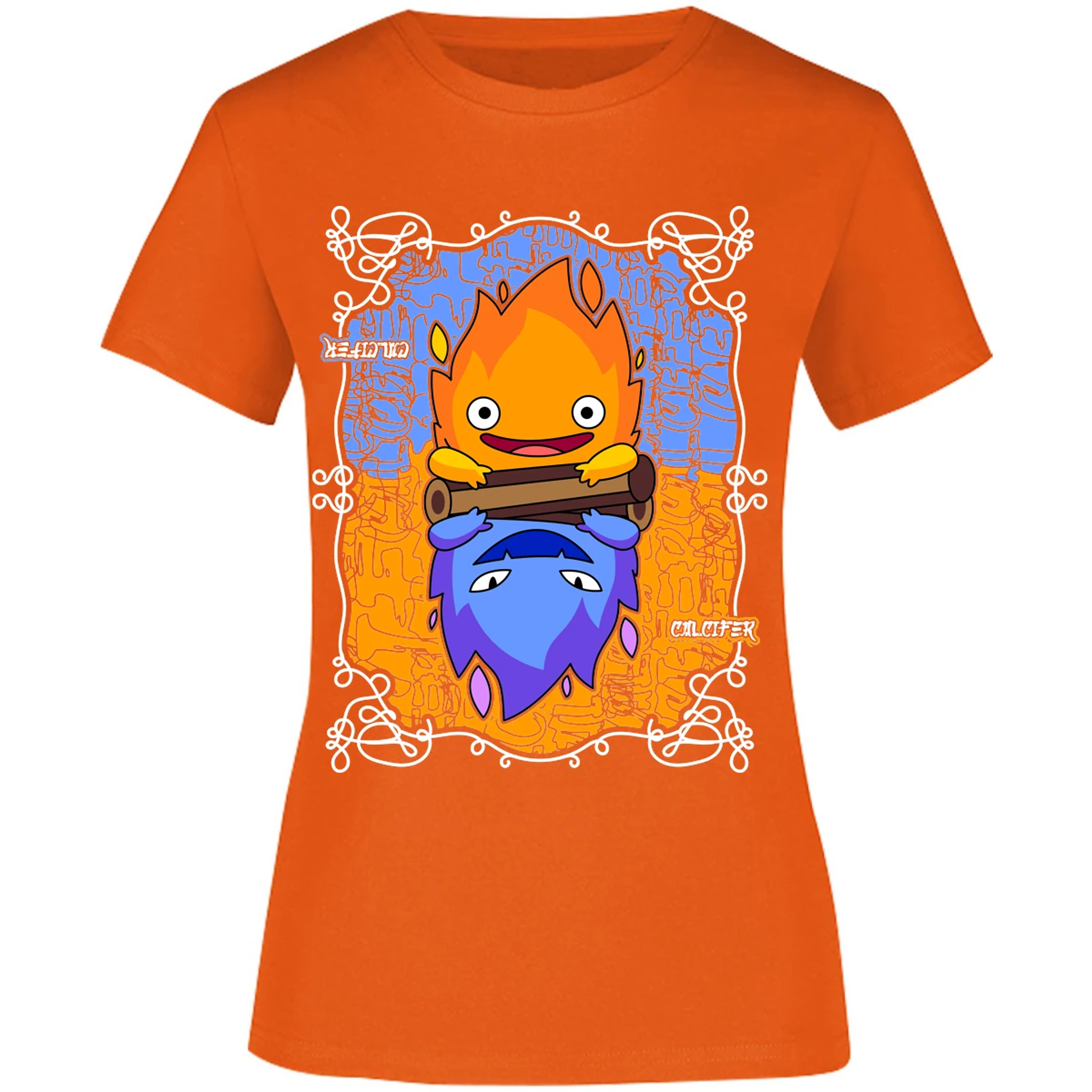 Blusa Ghibli Calcifer Anime Blusa para Mujer 8