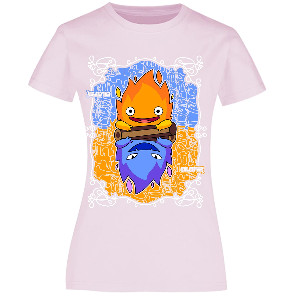 Blusa Ghibli Calcifer Anime Blusa para Mujer 9