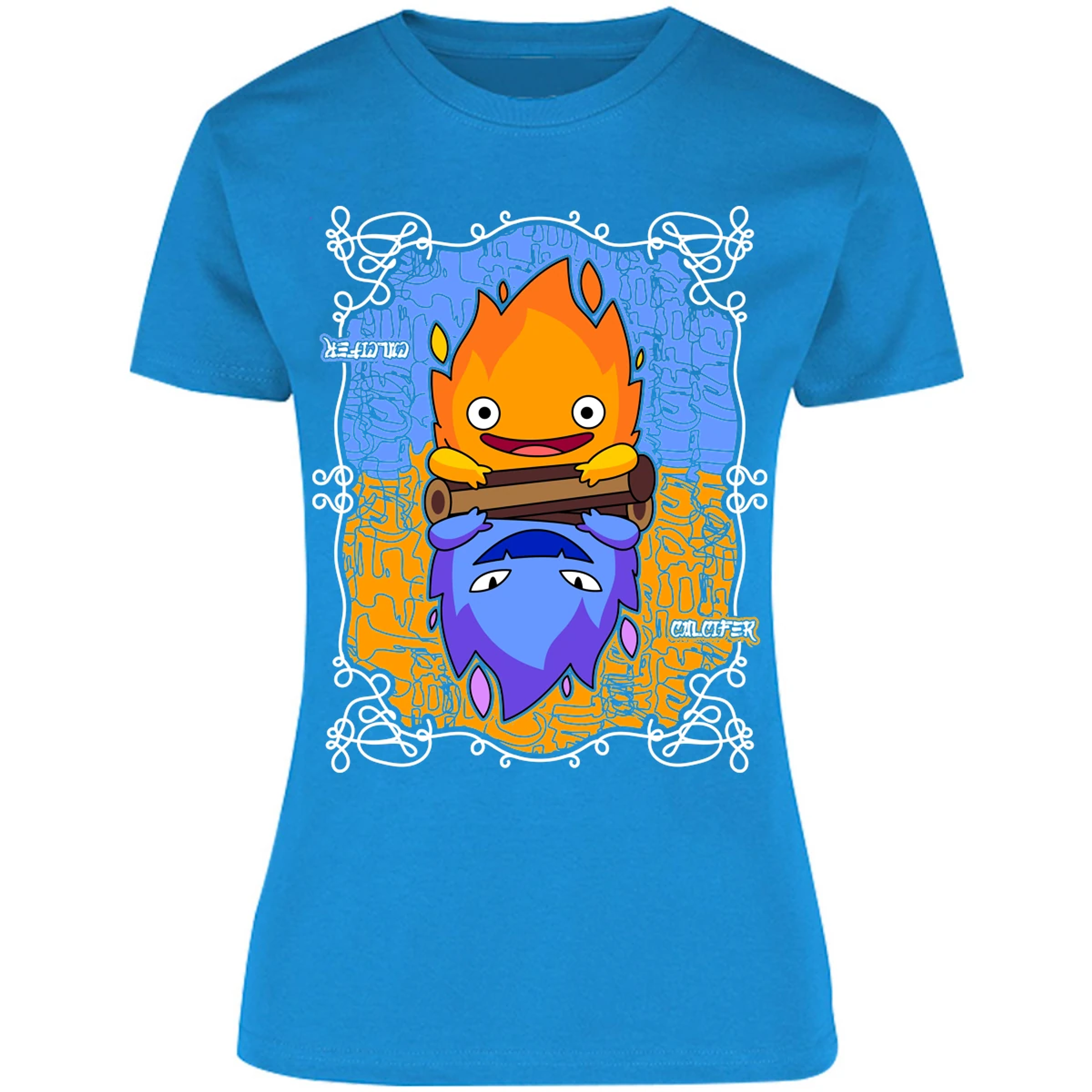 Blusa Ghibli Calcifer Anime Blusa para Mujer 10