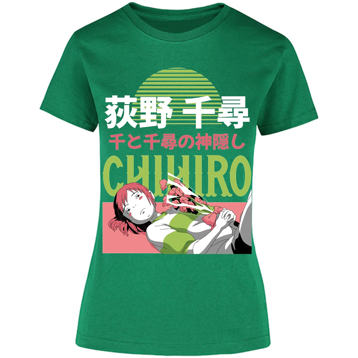 Blusa Ghibli Chihiro Anime Blusa para Mujer 2
